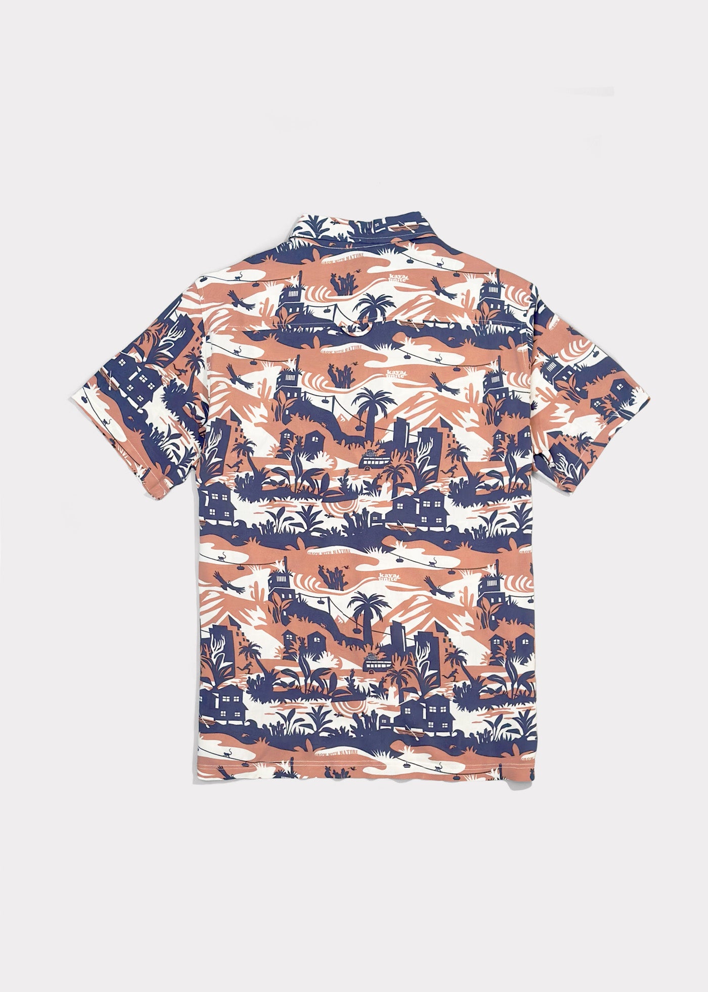 Guayabera Jungle Peach