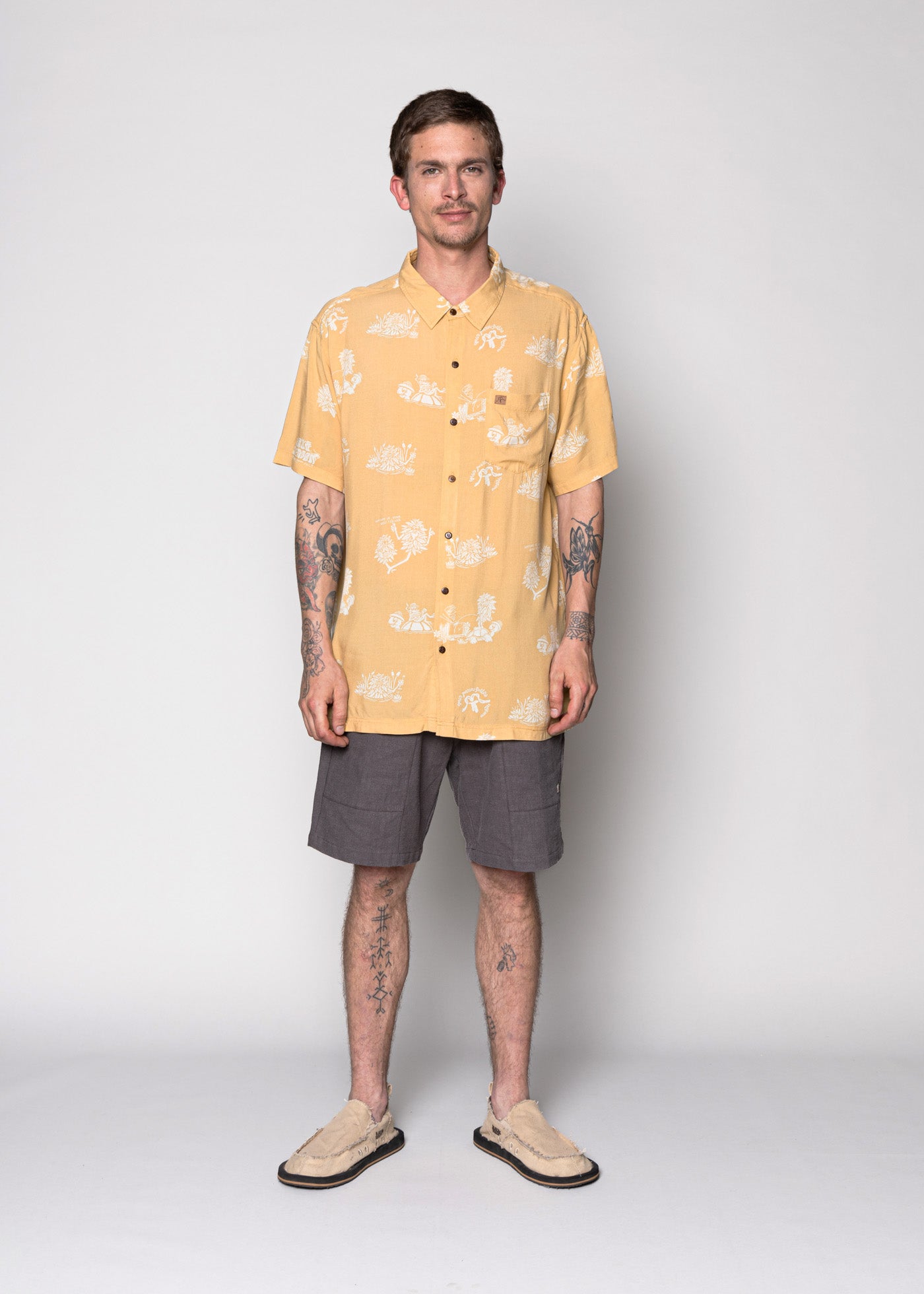 Guayabera Slowlife Ocre