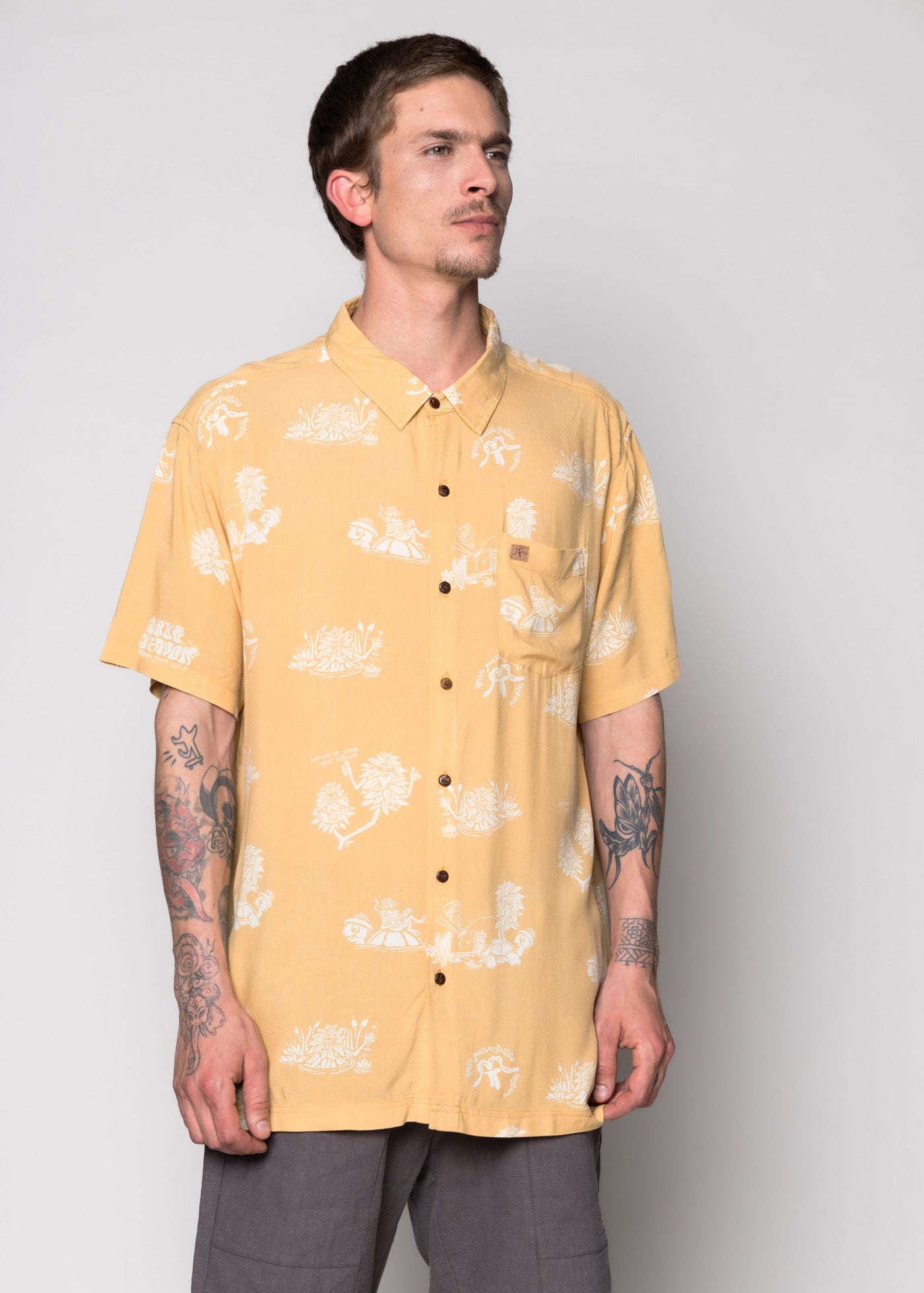 Guayabera Slowlife Ocre