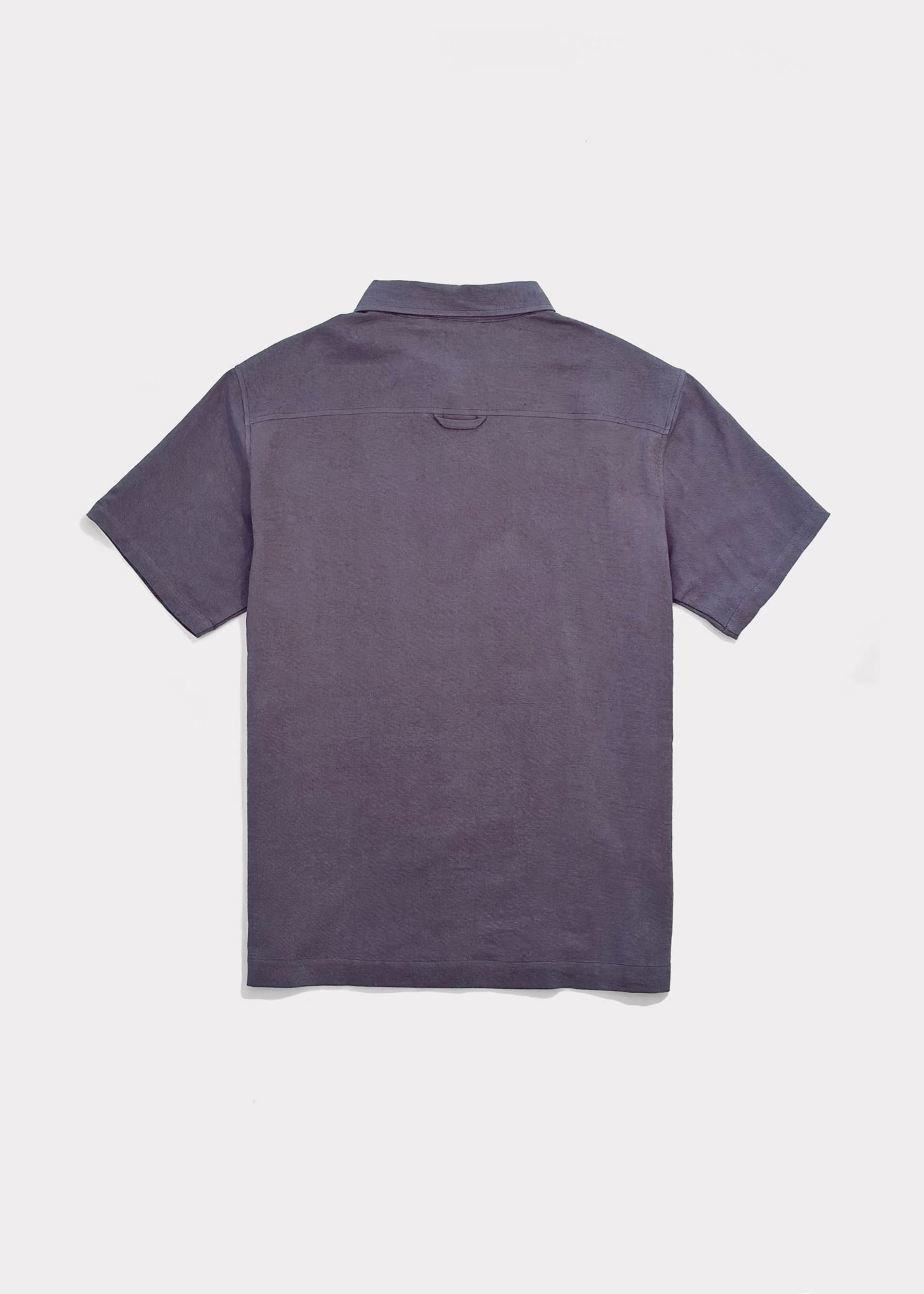 Camisa Lino Solid Blue