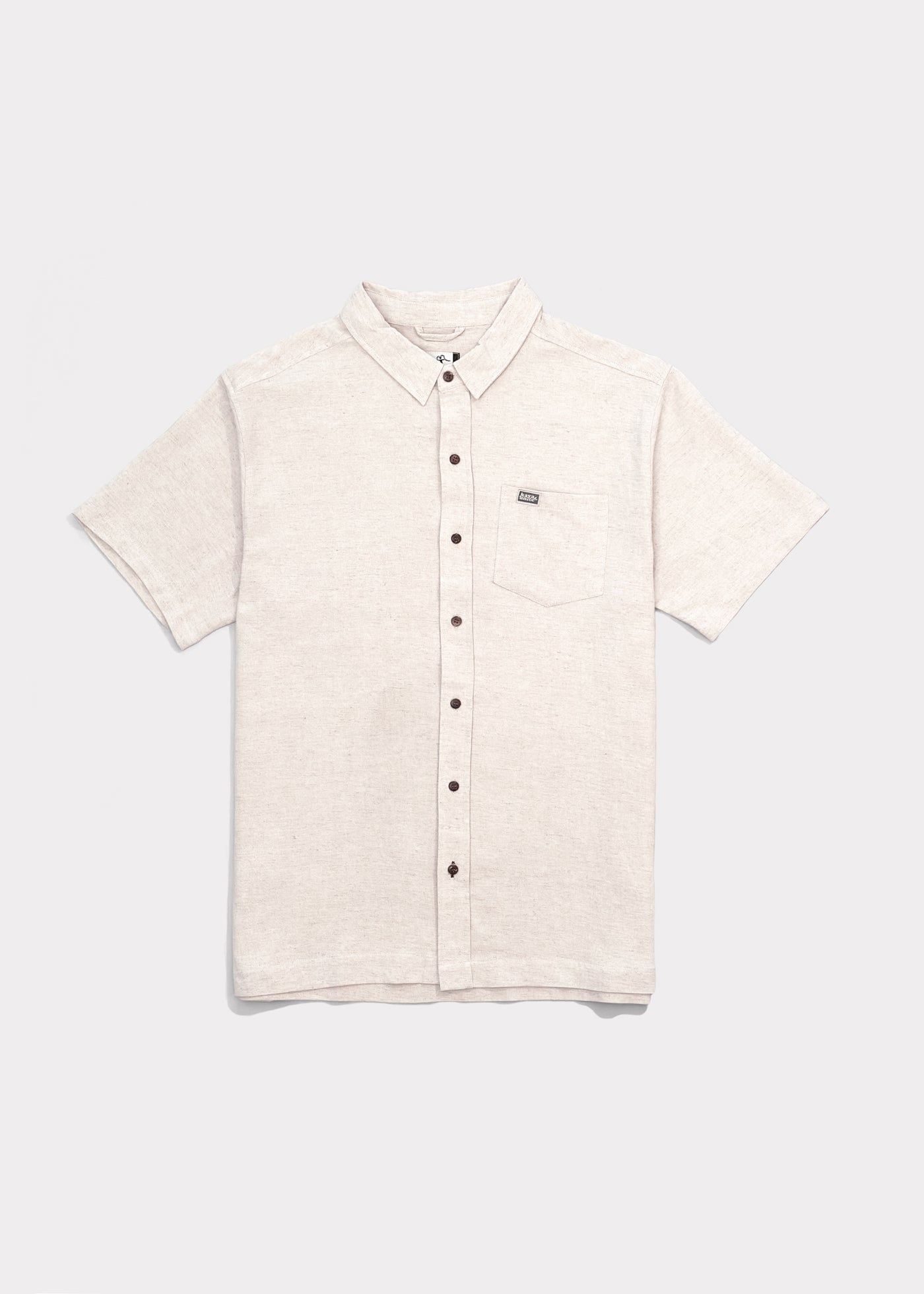 Camisa Lino Solid Sand