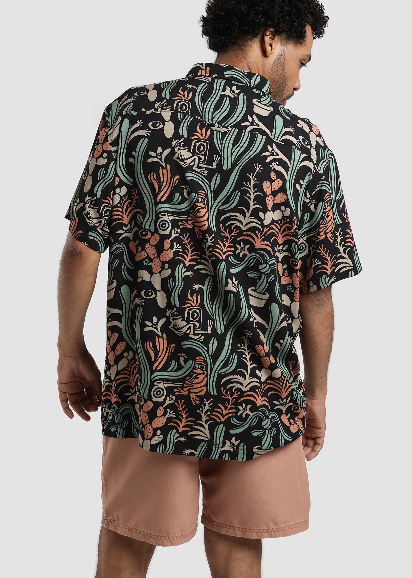 Guayabera Froogy - Negro