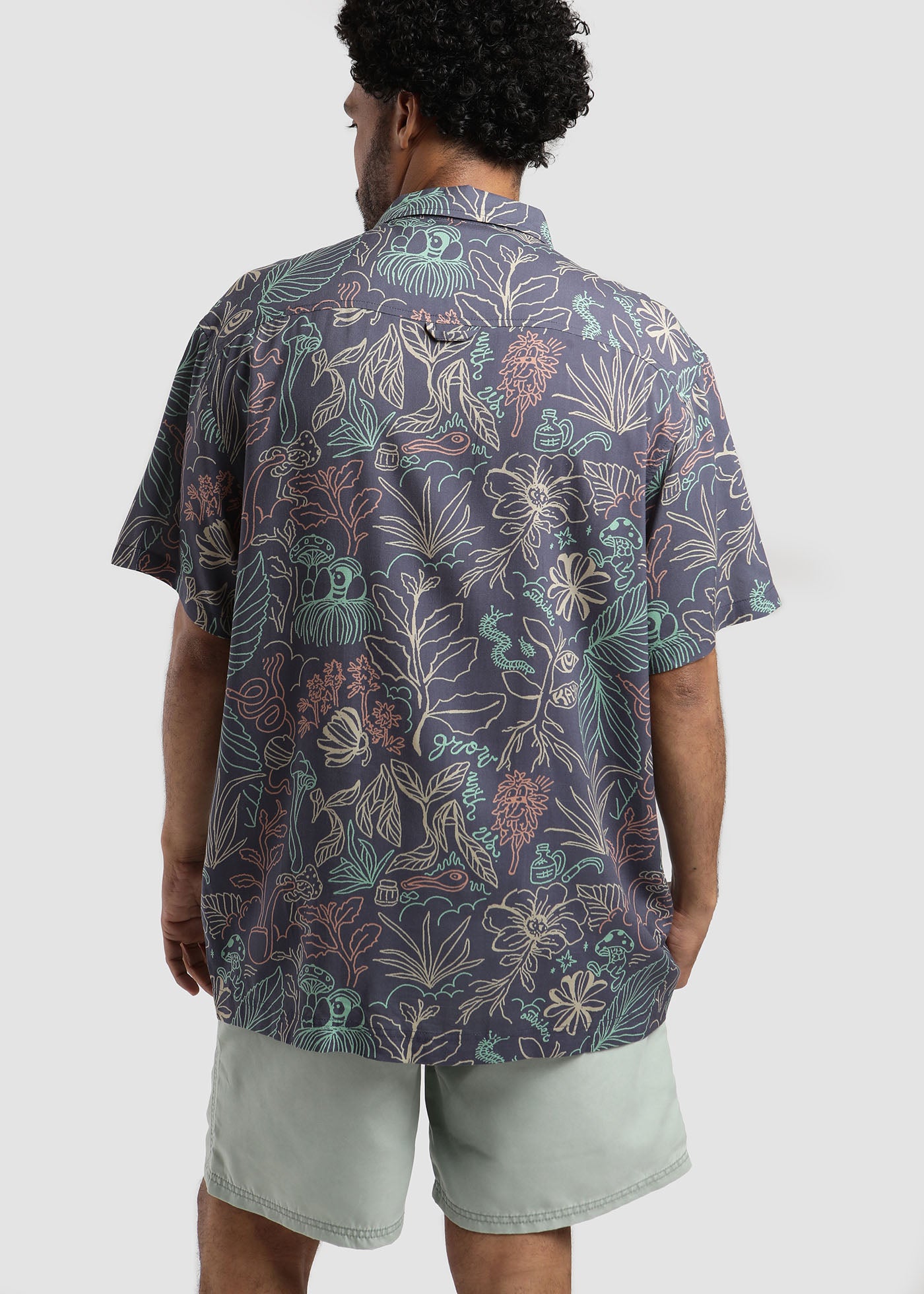 Guayabera Grown - Navy