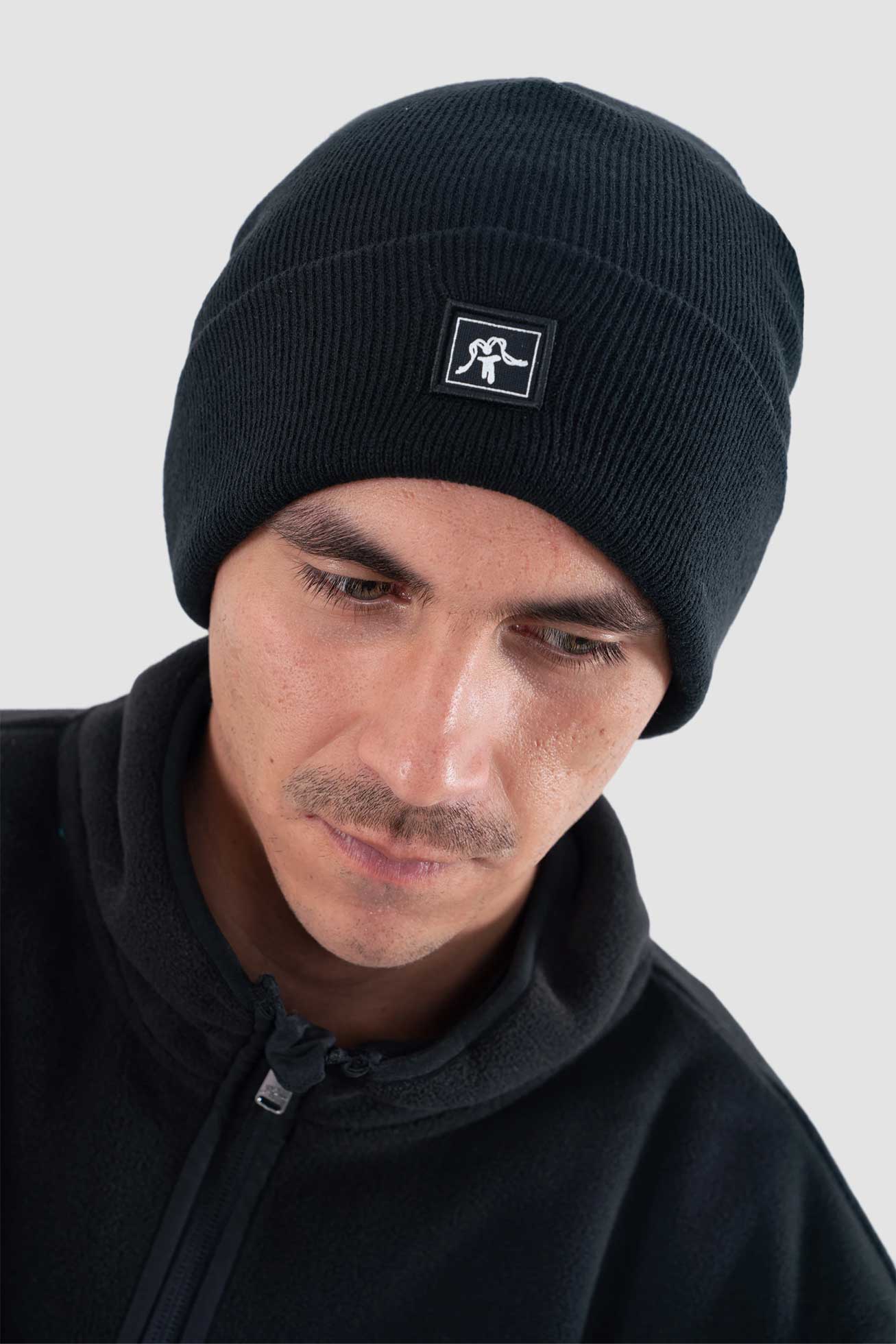 Beanie Logo - Negro