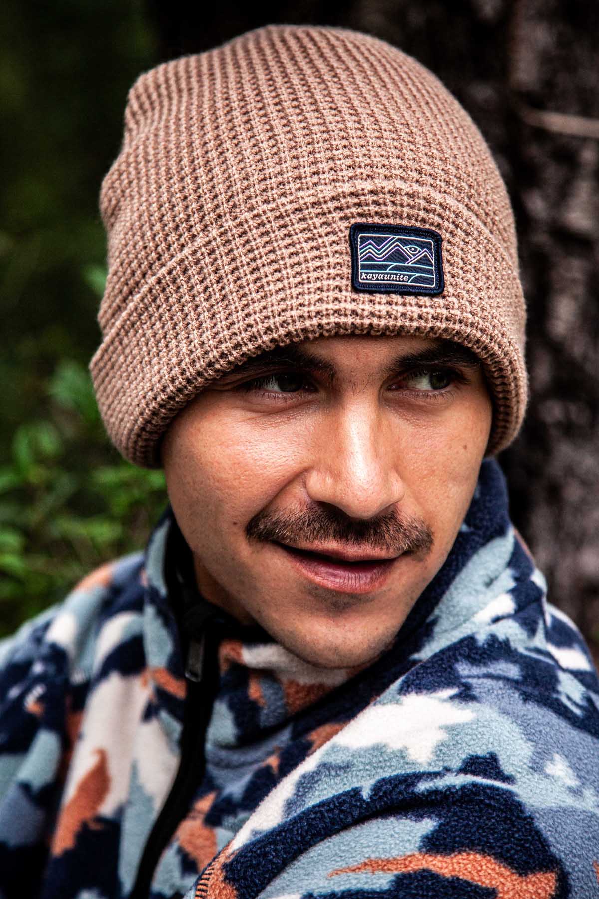 Beanie Waffle - Camel