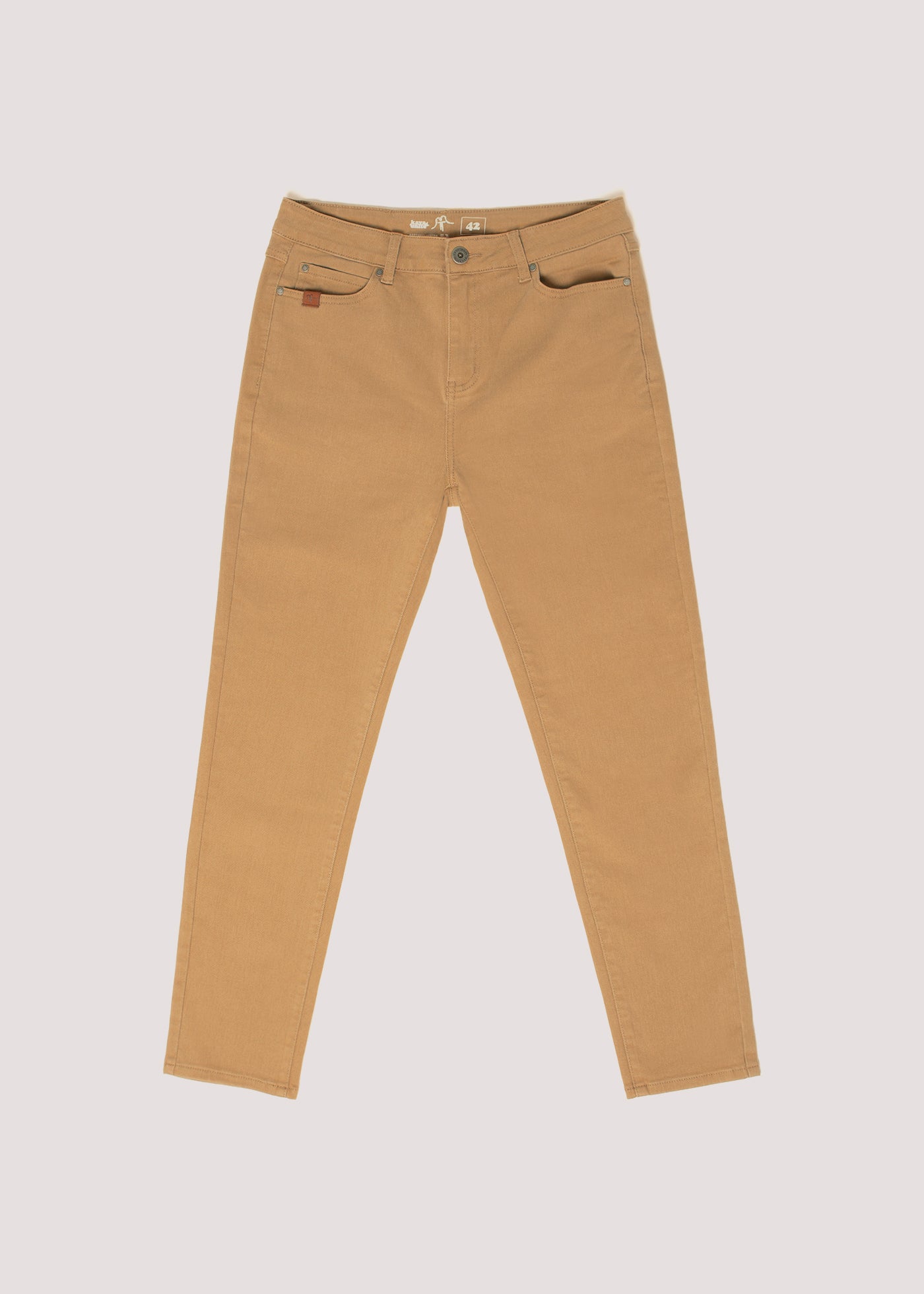Pantalón Slim Algodón Daily Hombre - Camel Dark Khaki