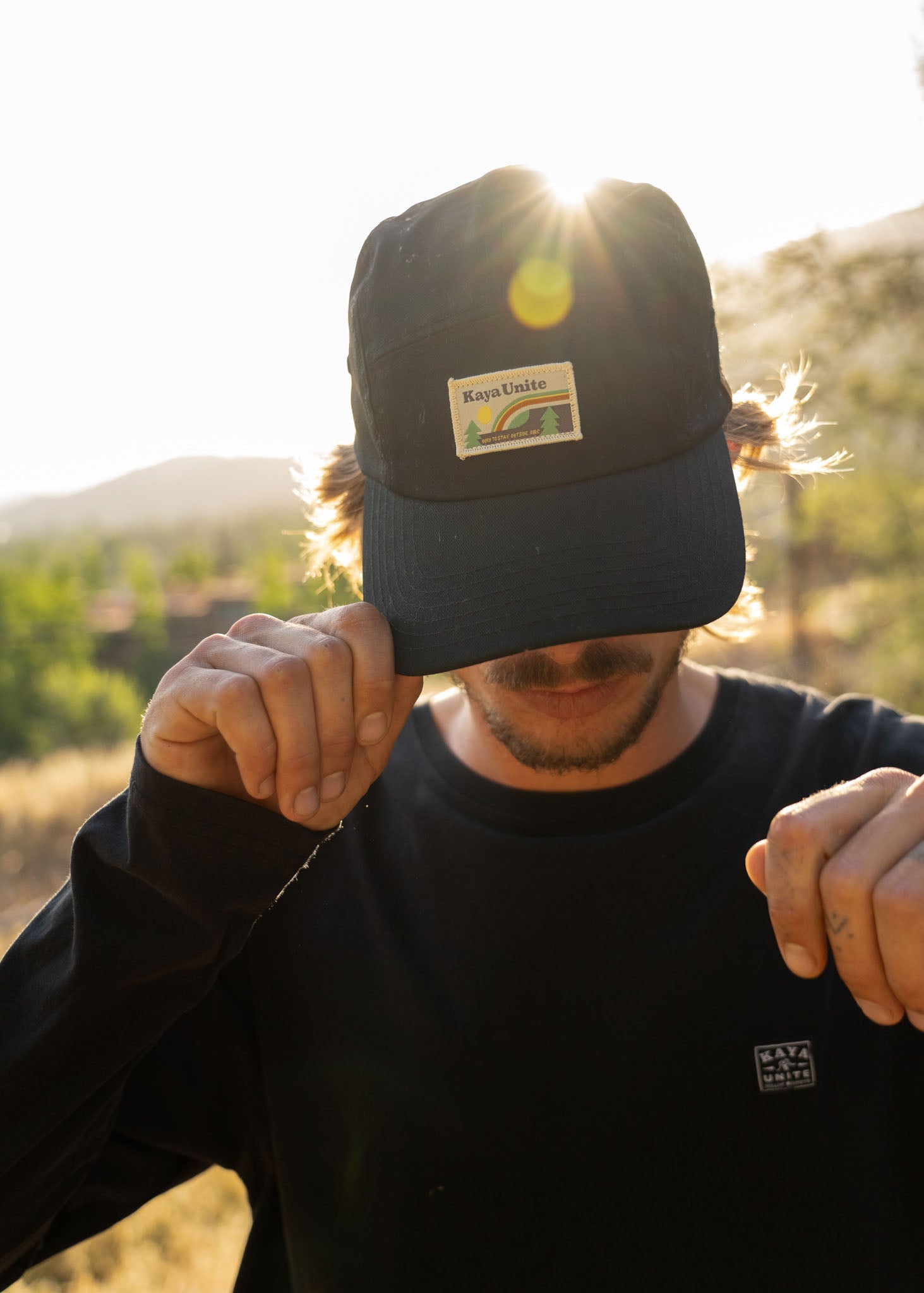Jockey Five Panels Camper Patch - Negro