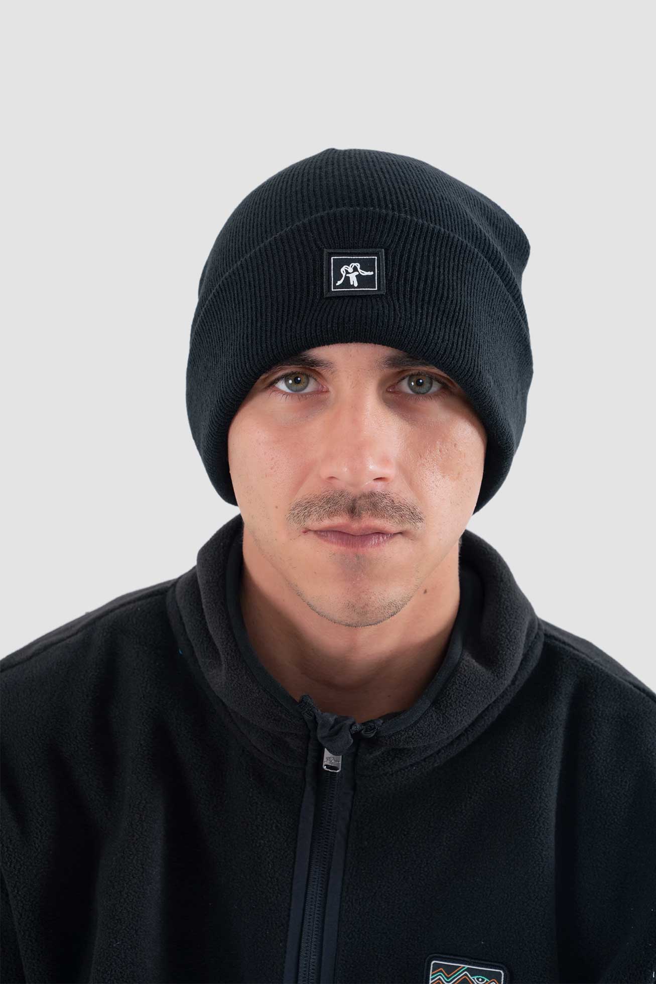 Beanie Logo - Negro