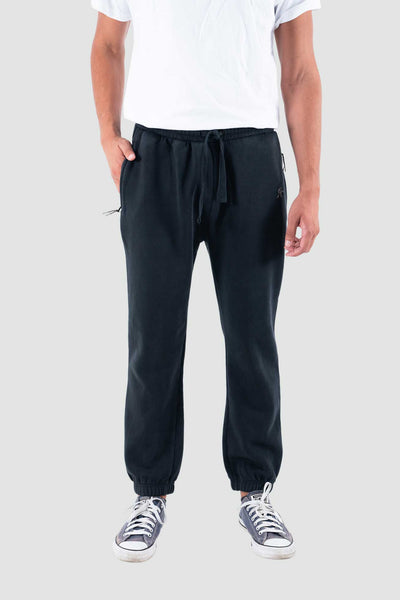 Buzo Recto Algodón Relax Hombre - Negro Lavender