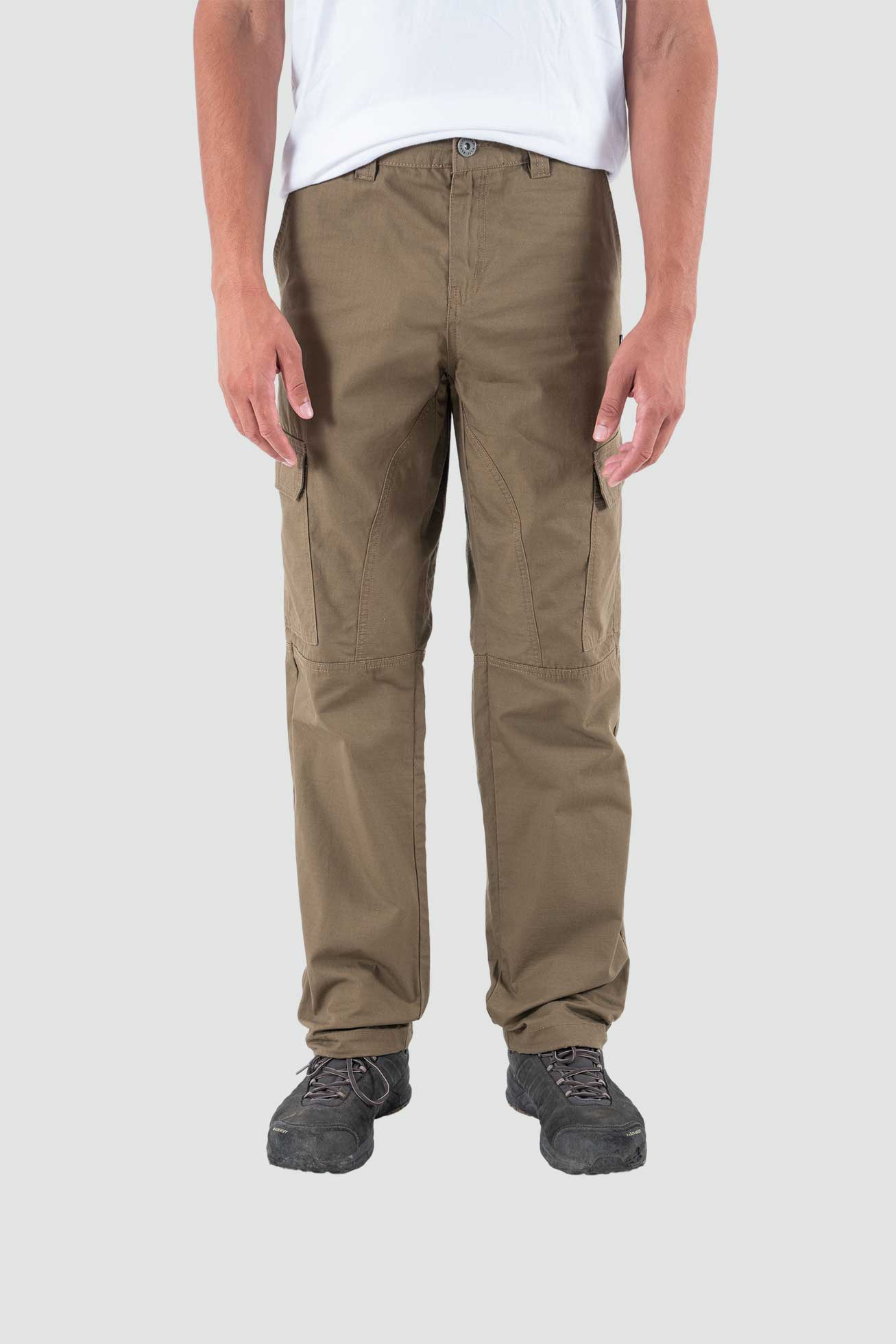 Pantalón Cargo Ripstop - Café