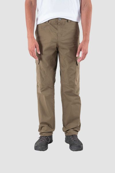 Pantalón Ripstop Recto Algodón Cargo Hombre - Café Lavender