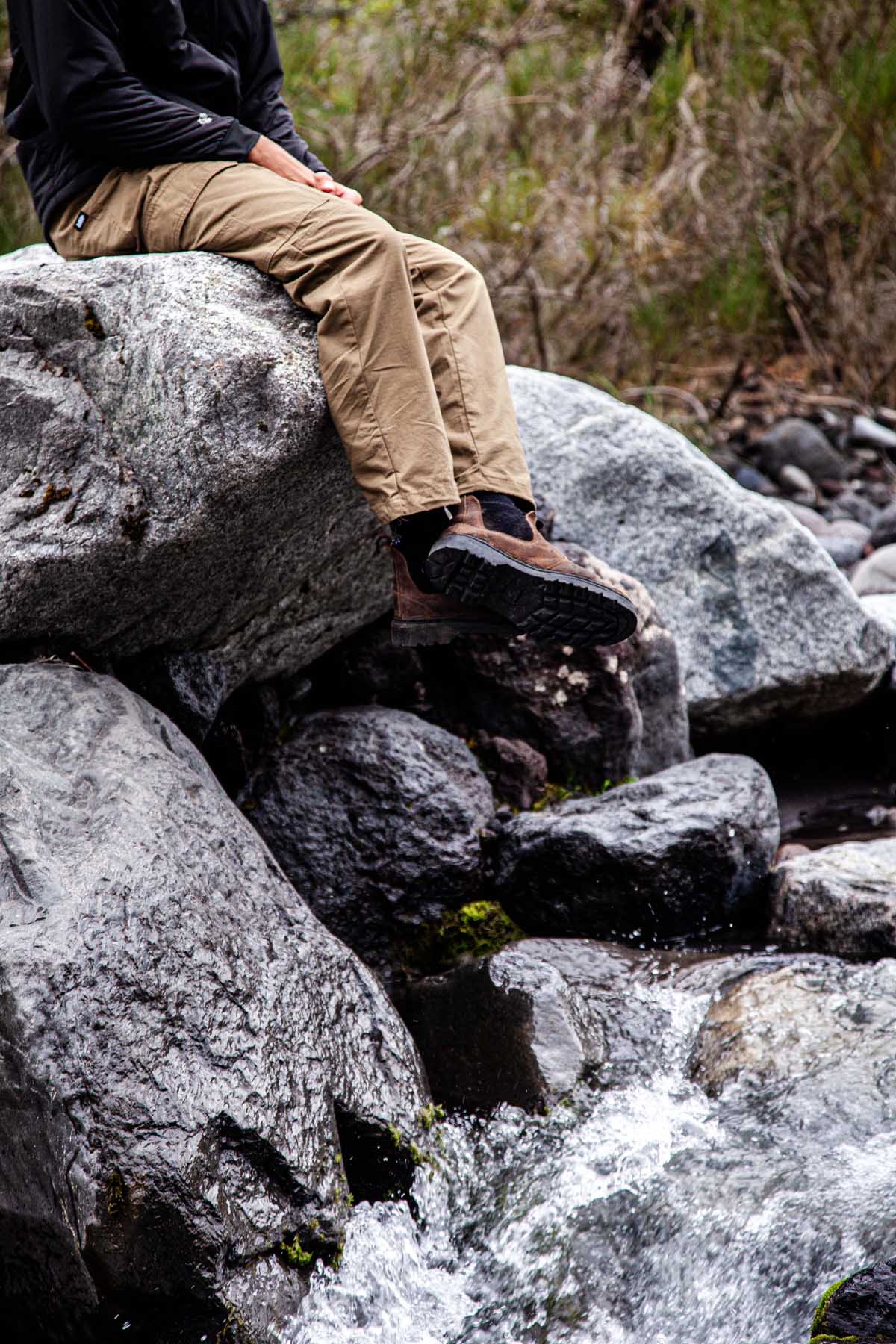 Pantalón Cargo Ripstop - Café