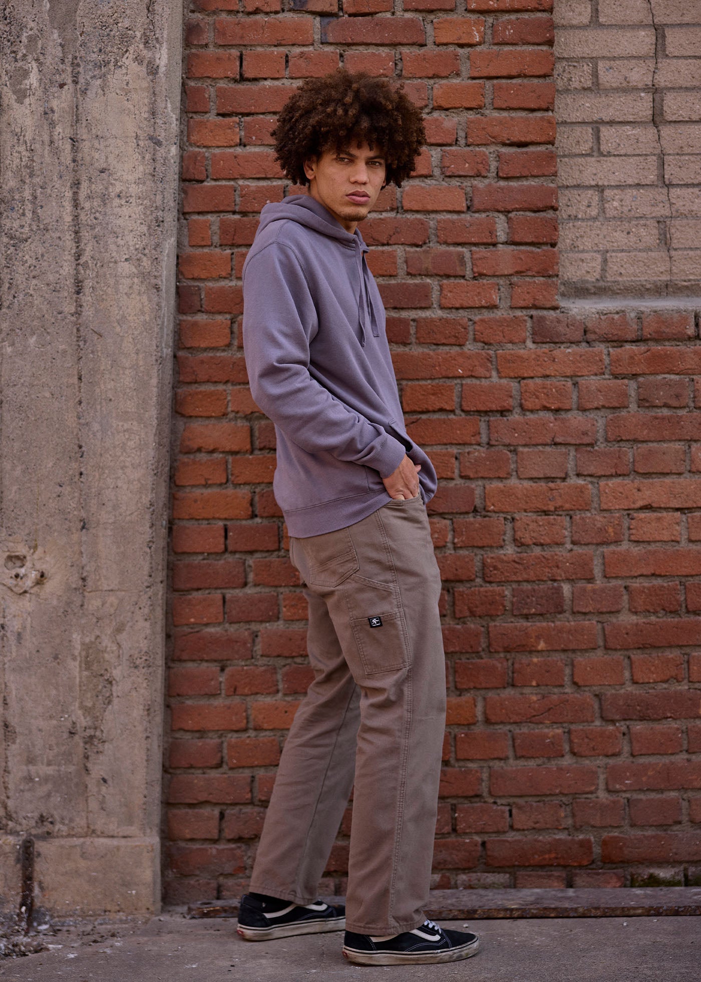 Pantalón Hombre Carpintero - Café