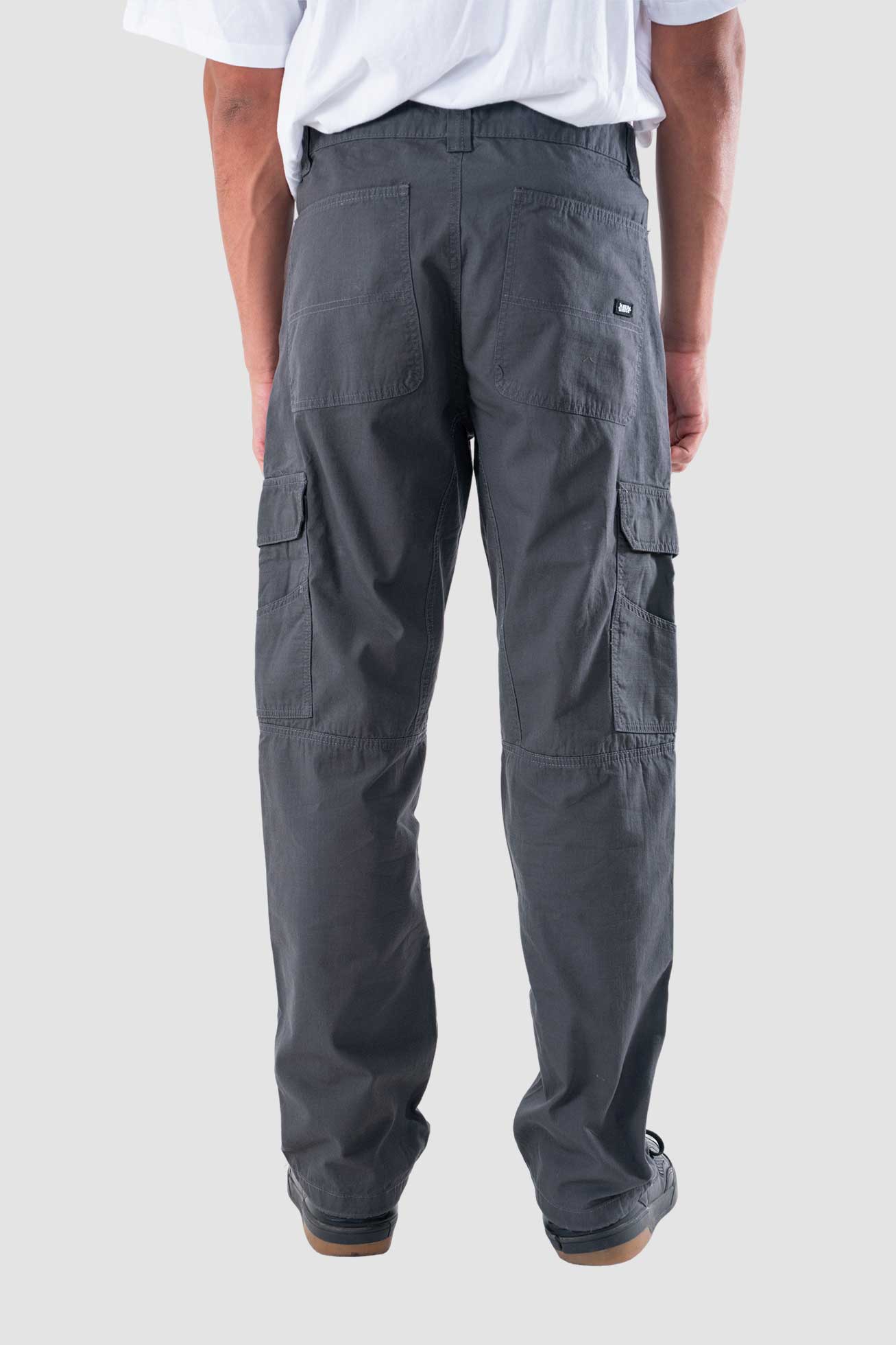 Pantalón Ripstop Recto Algodón Cargo Hombre - Marengo Lavender