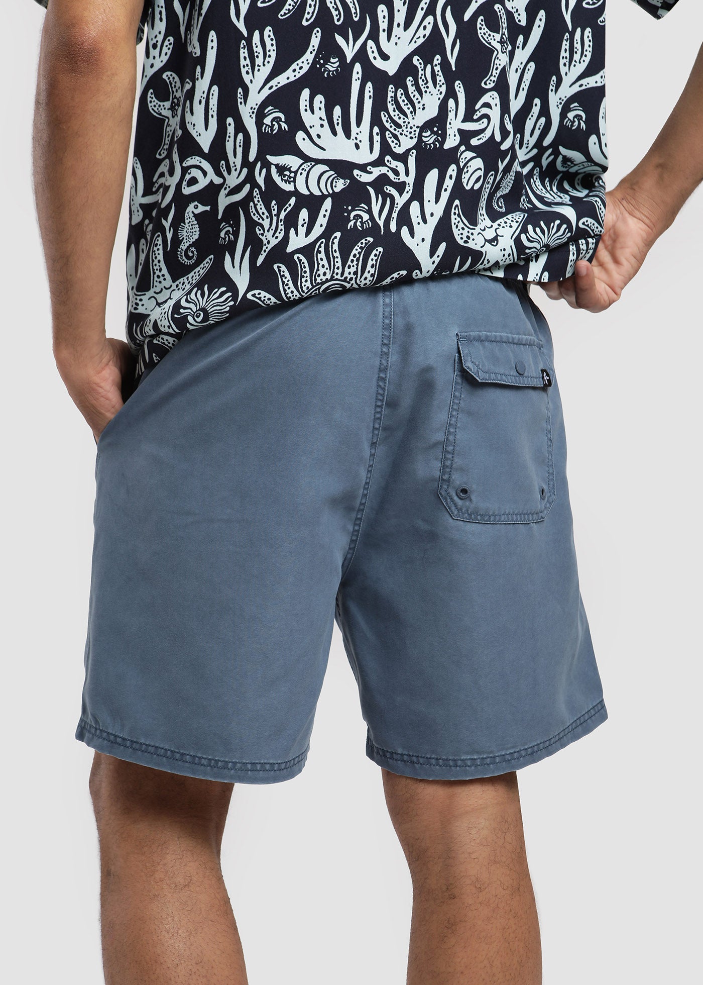 Traje de Baño Volley Solid - Navy