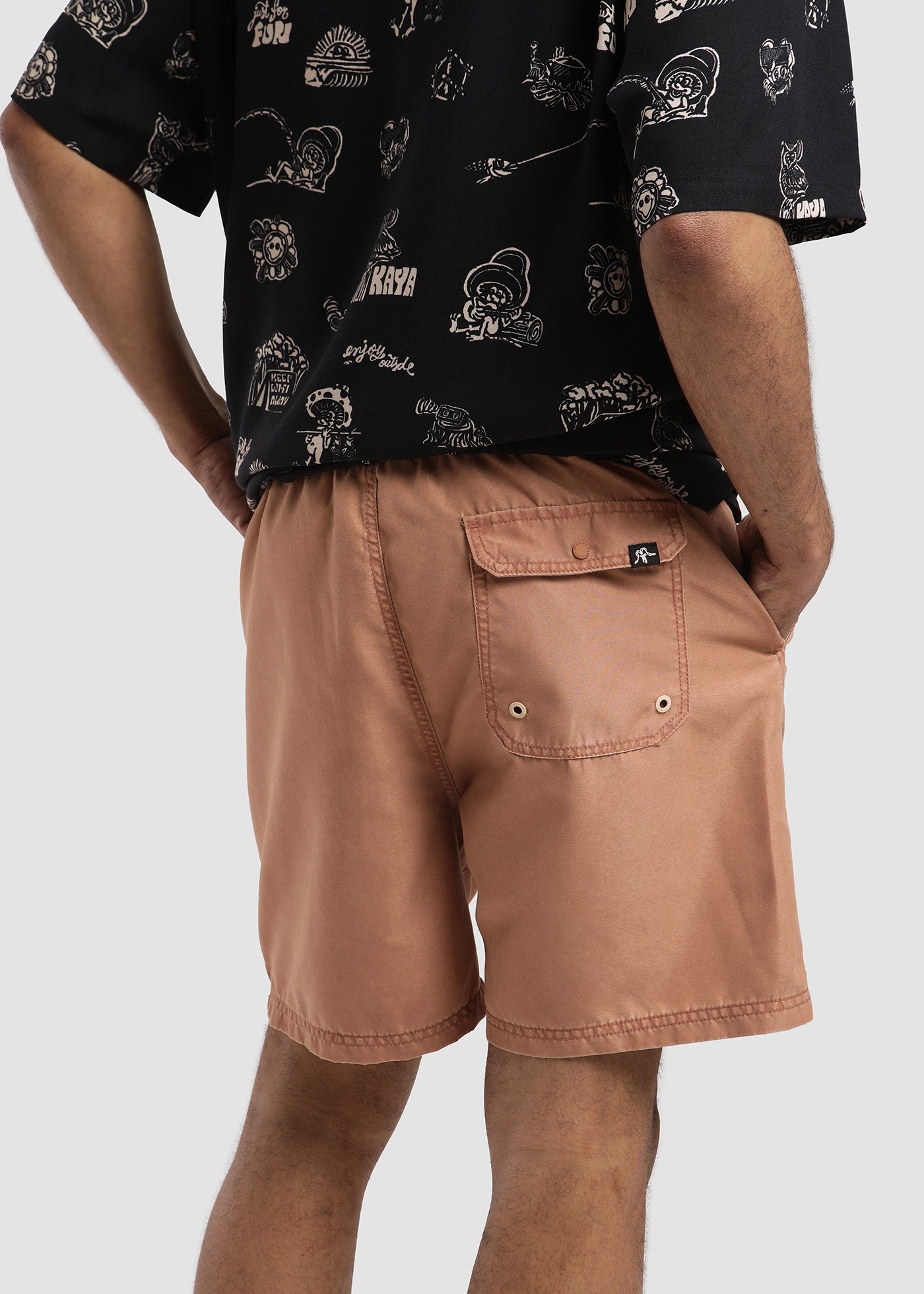 Traje de Baño Volley Solid - Mocha