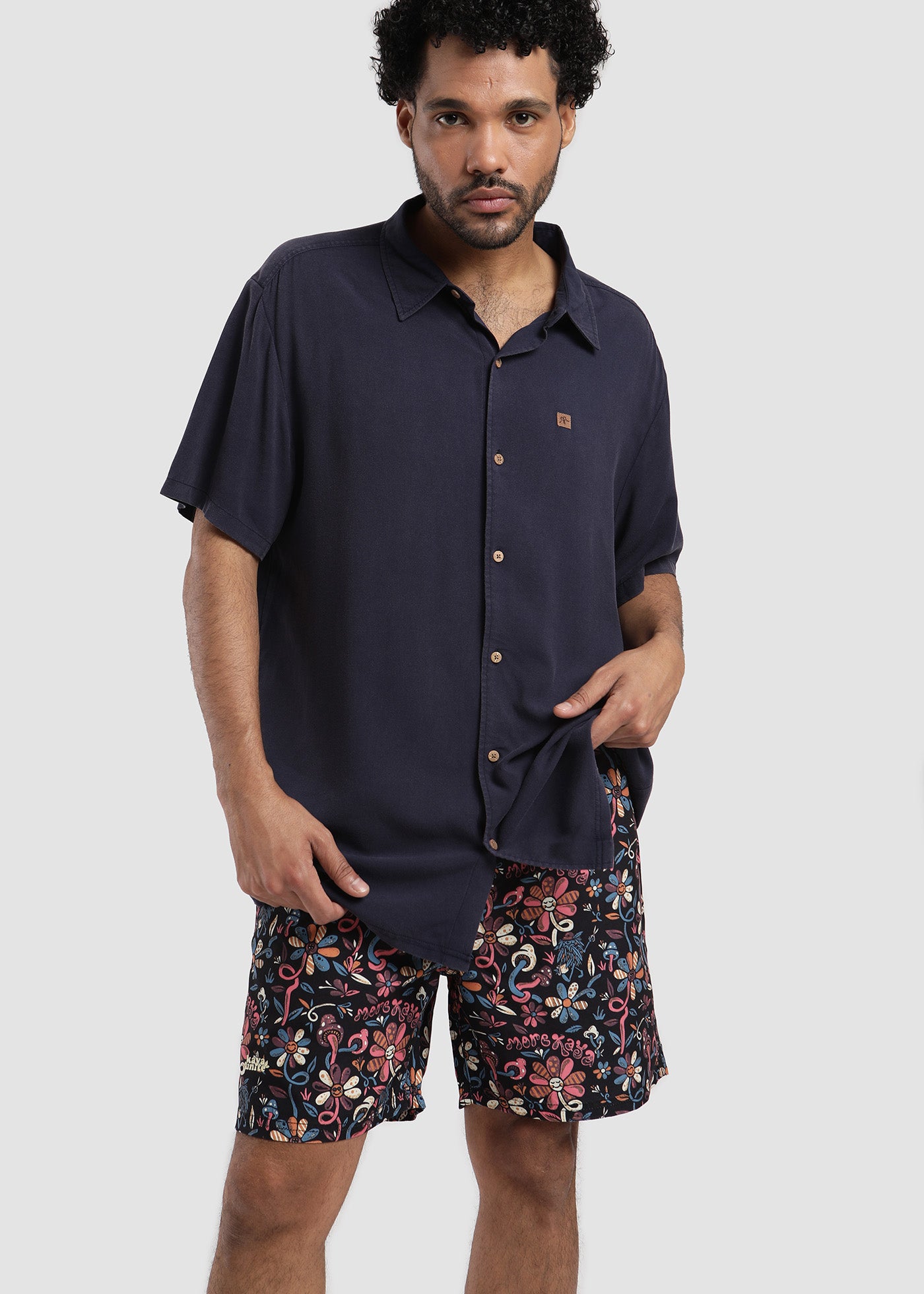 Traje de Baño Volley Happy - Negro