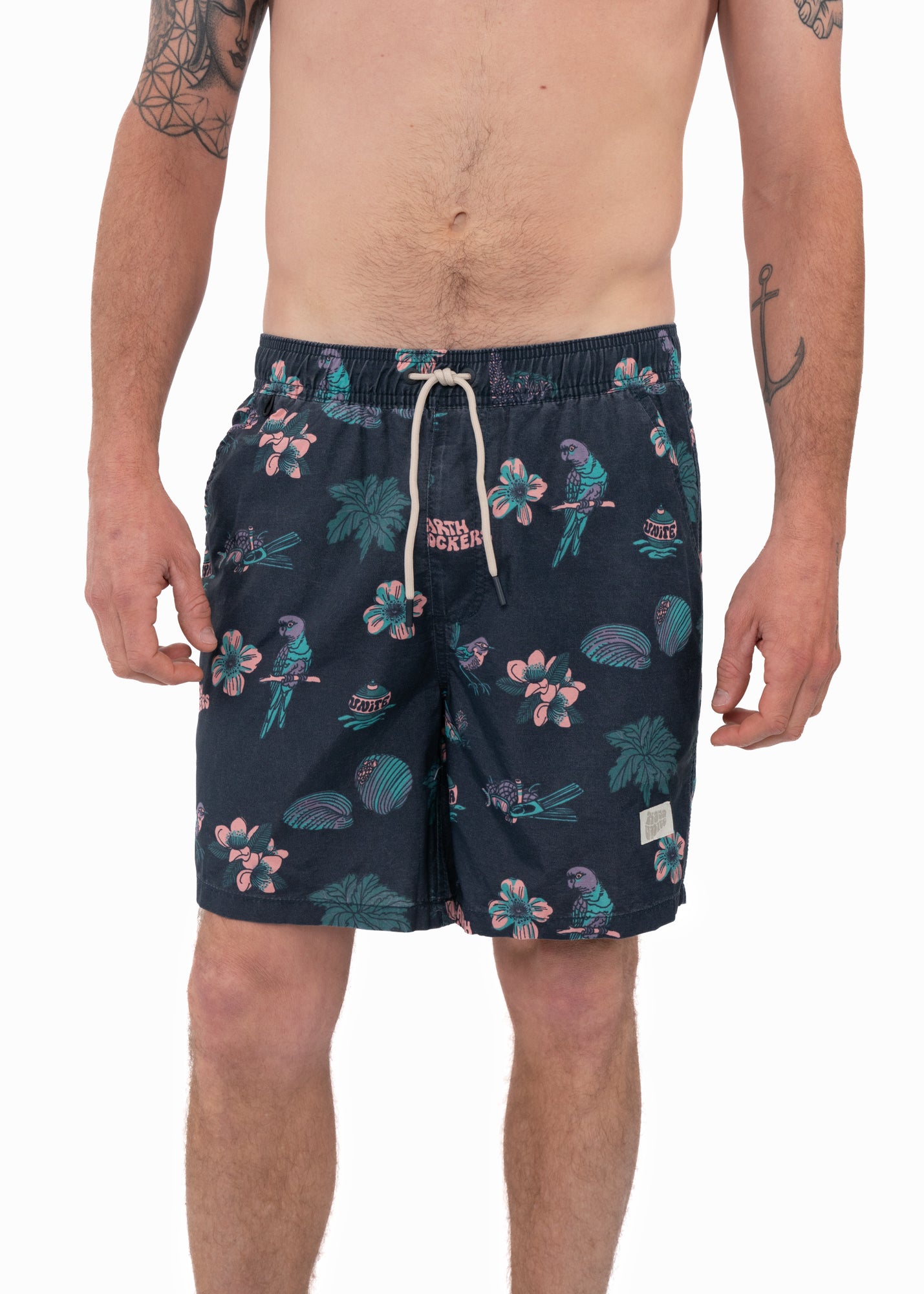 Traje de Baño Volley Chilote Navy White Smoke