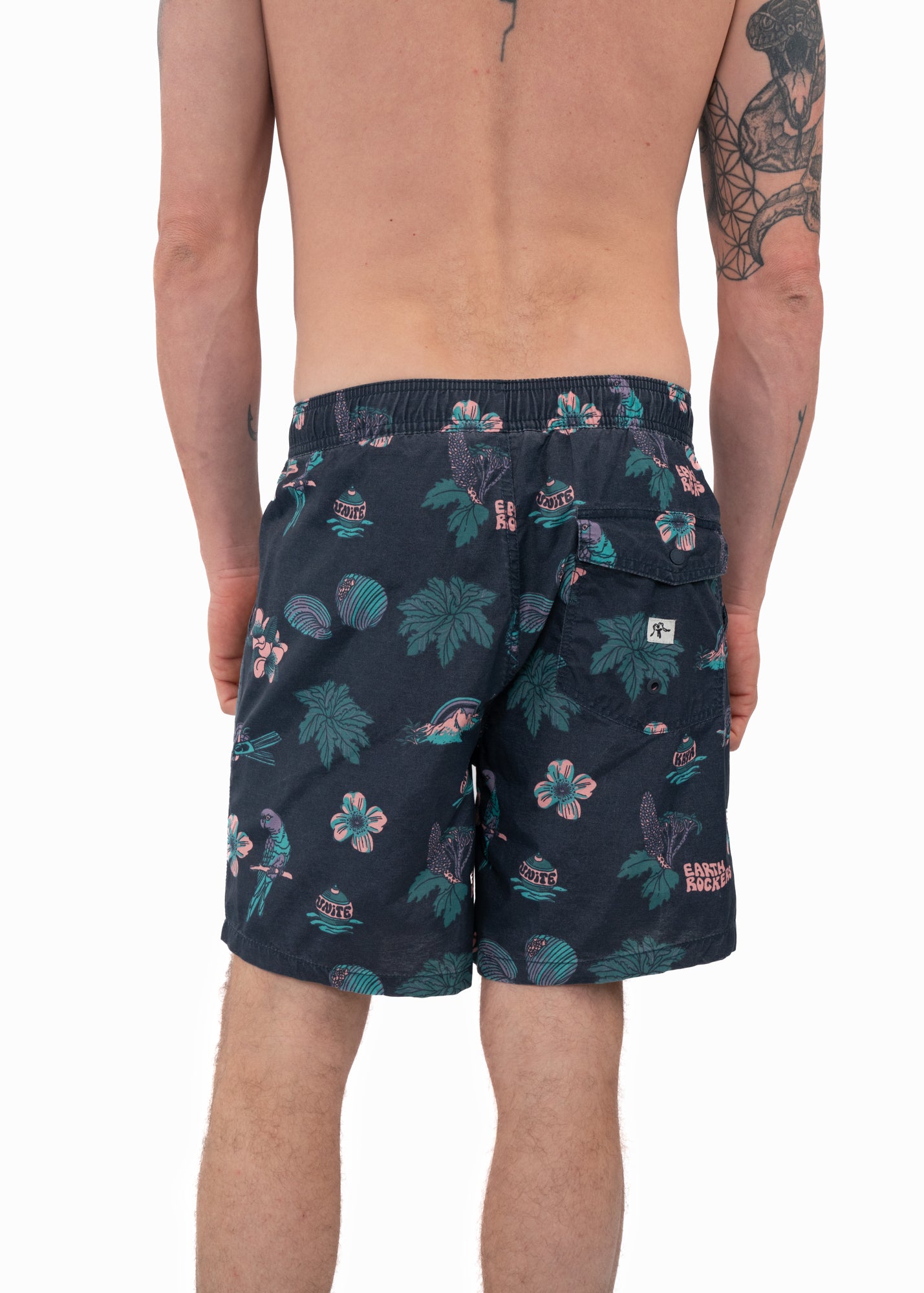 Traje de Baño Volley Chilote Navy White Smoke