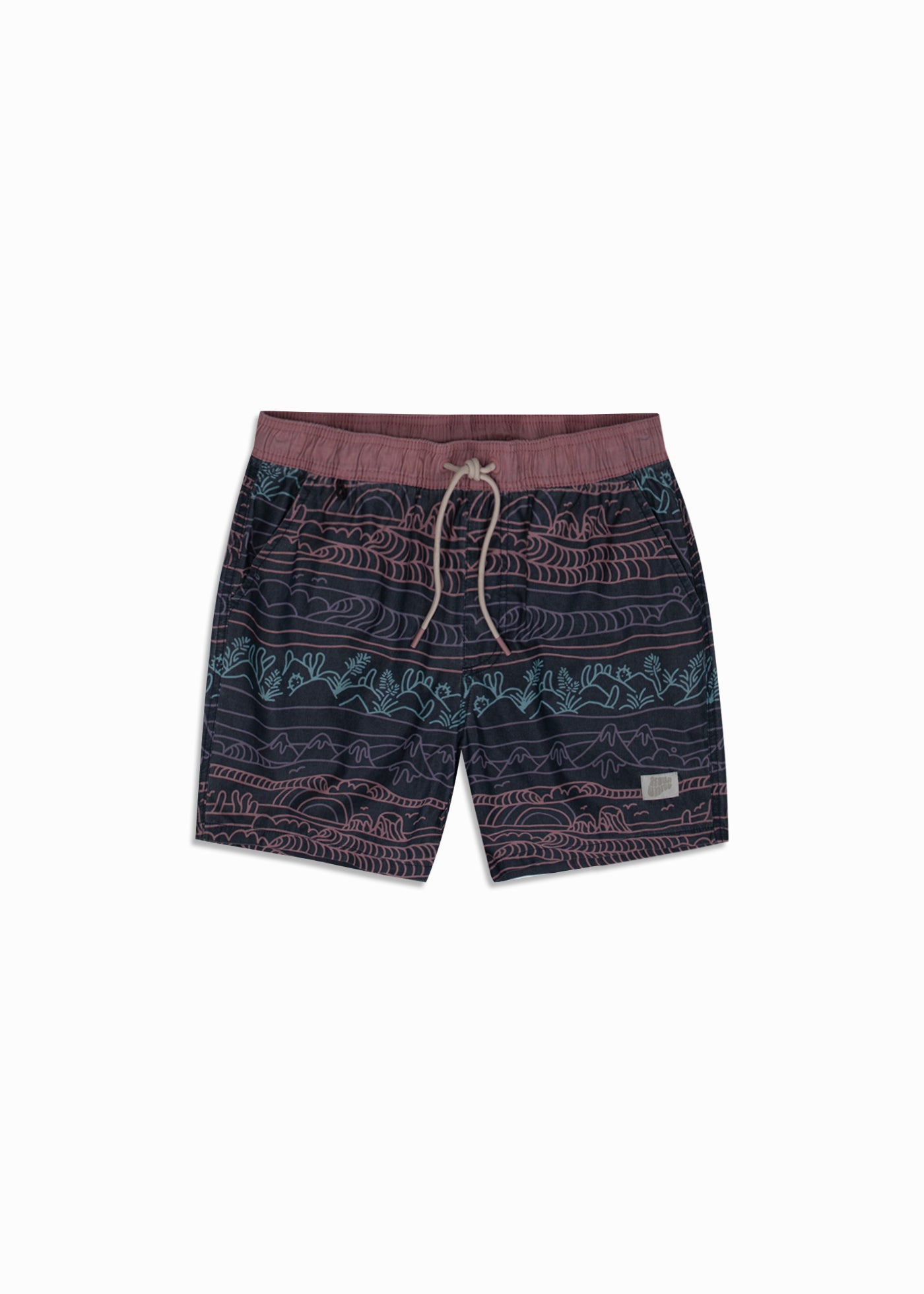 Traje de Baño Volley West Navy