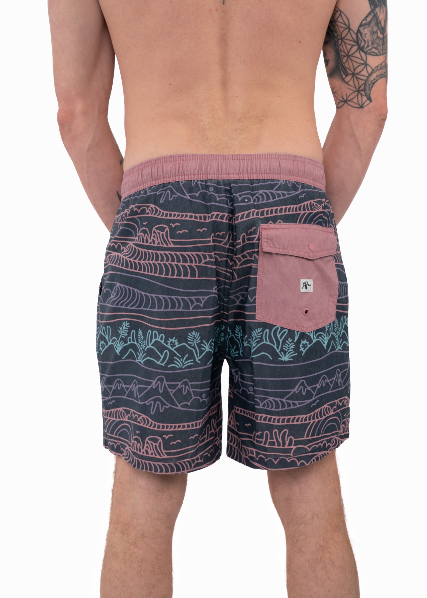 Traje de Baño Volley West Navy