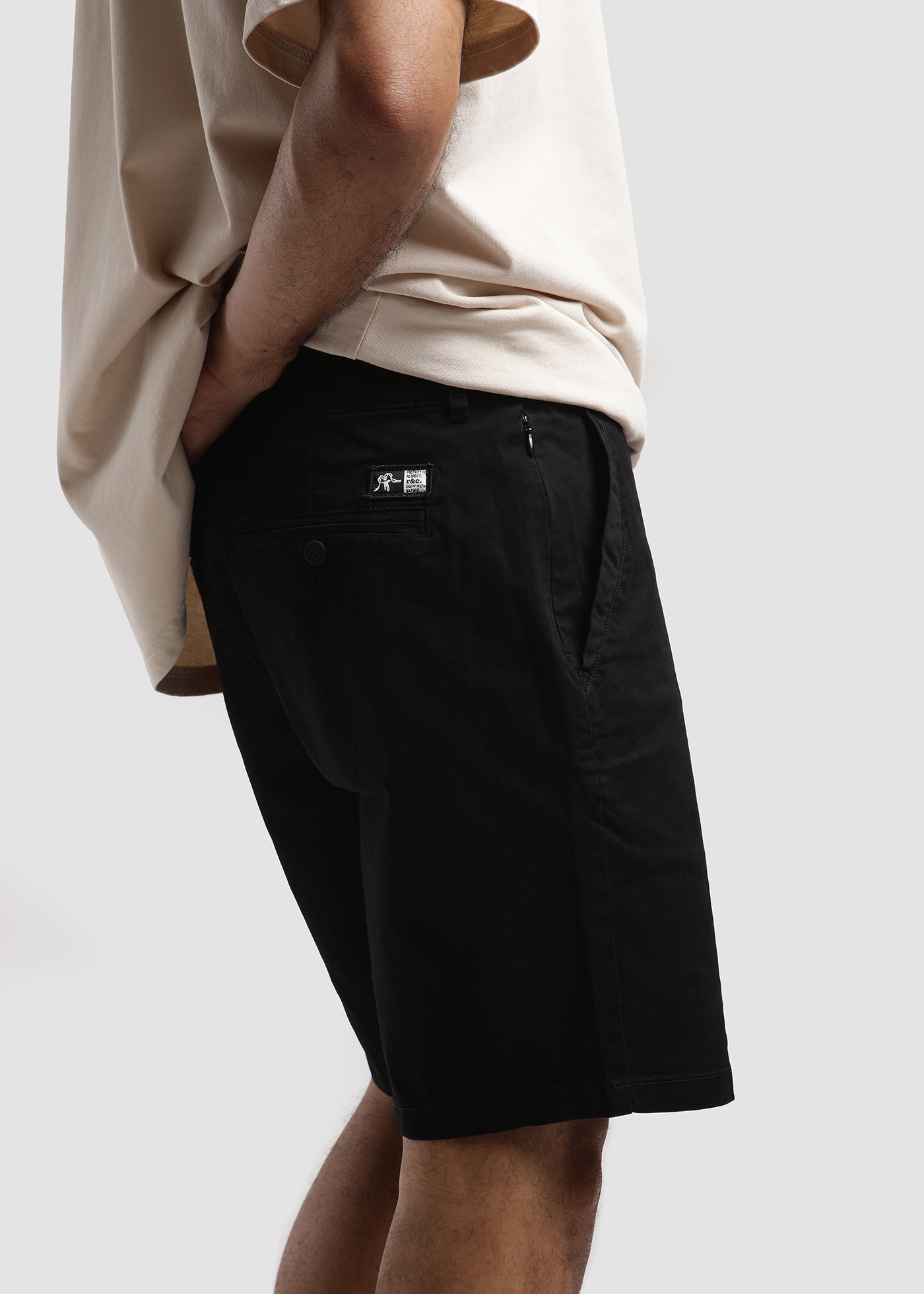 Short Hombre Chino - Negro