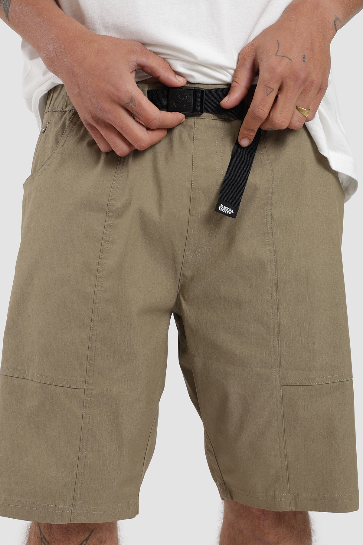 Short Yaka Híbrido Hombre - Oliva