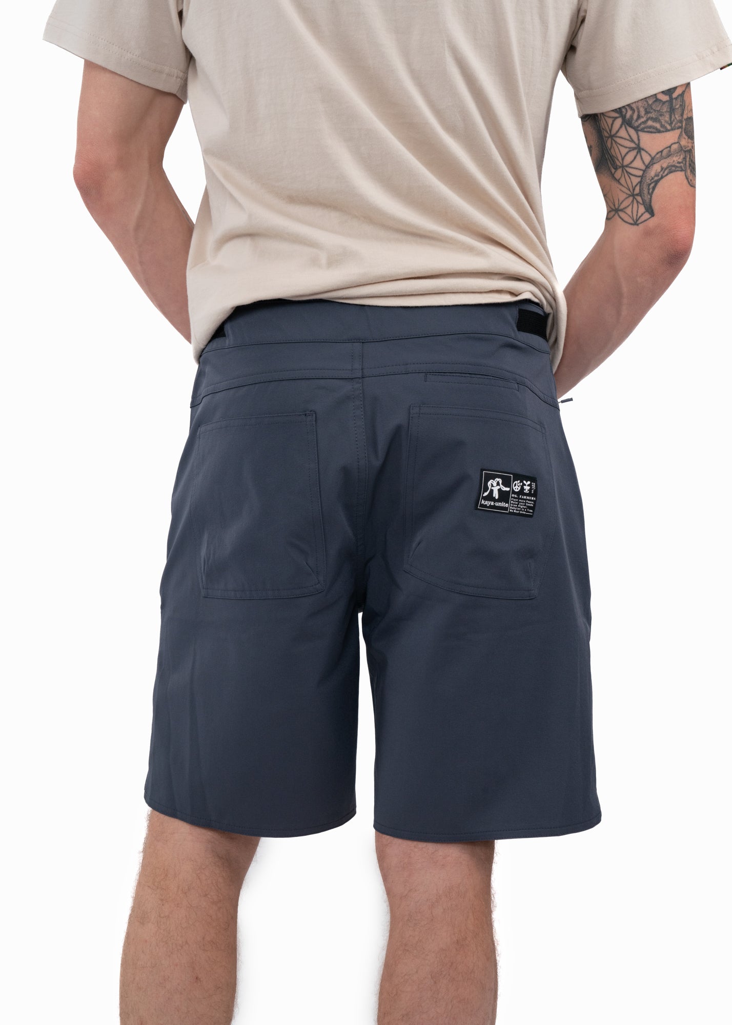 Short Hybrid Navy