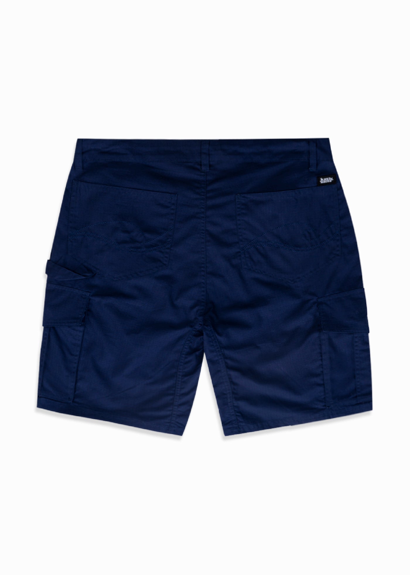 Short Cargo Algodón Hombre - Navy Midnight Blue