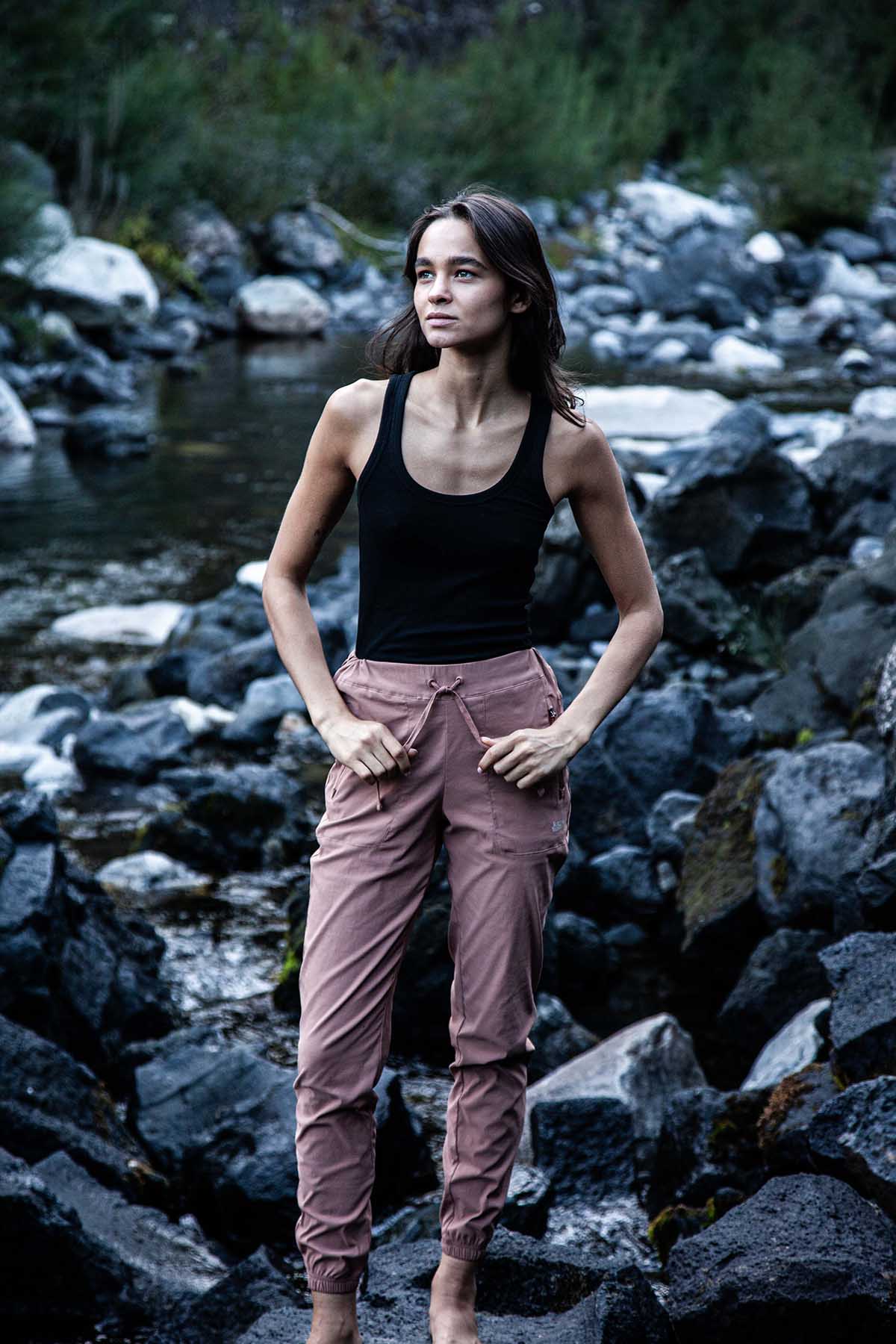 Pantalón Hiking Mujer - Terracota