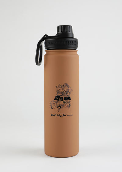 Botella Térmica Acero Nomade Trippin 650Ml - Café Sienna
