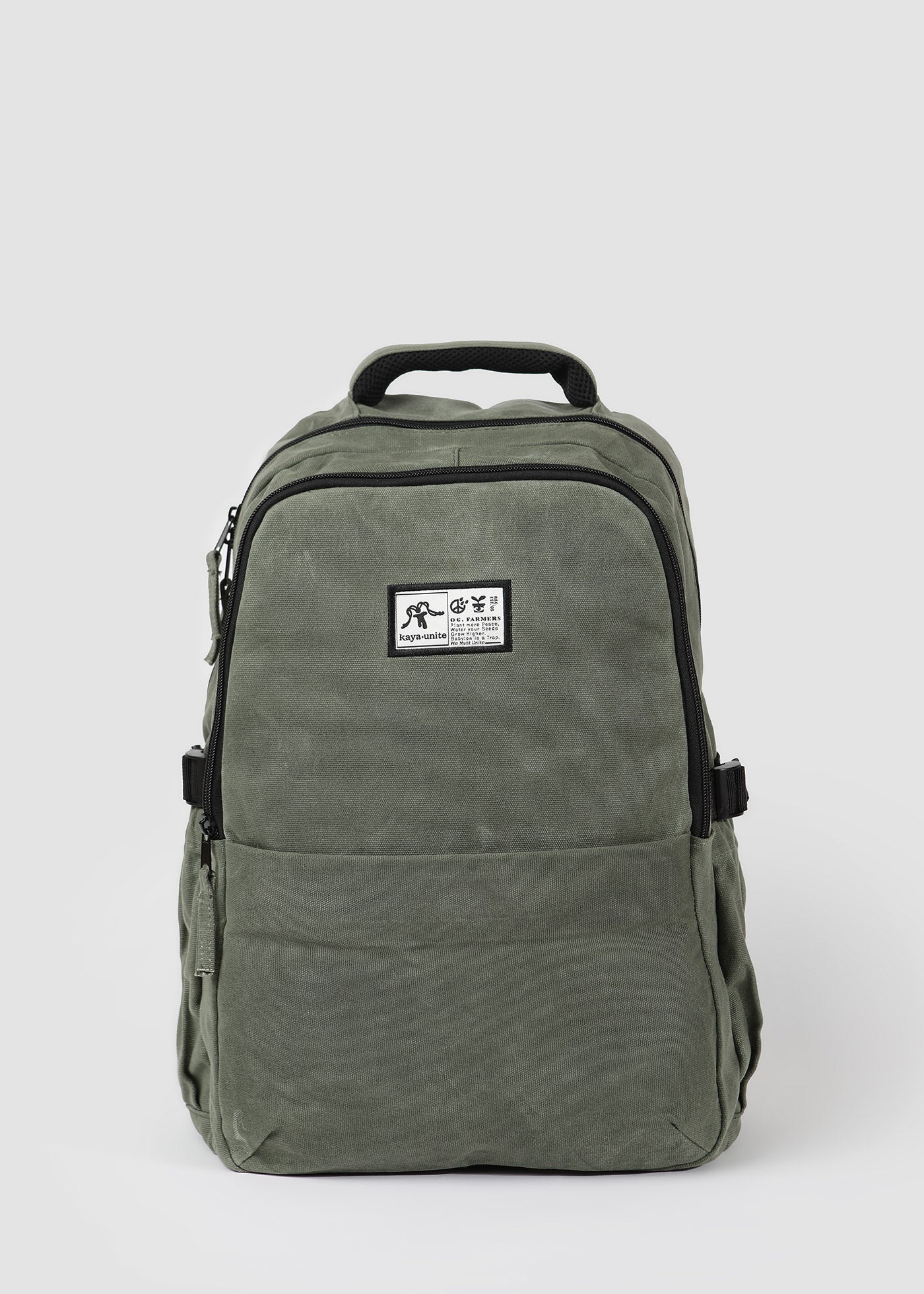 Mochila Daily Canvas 24L Verde - Kaya Unite