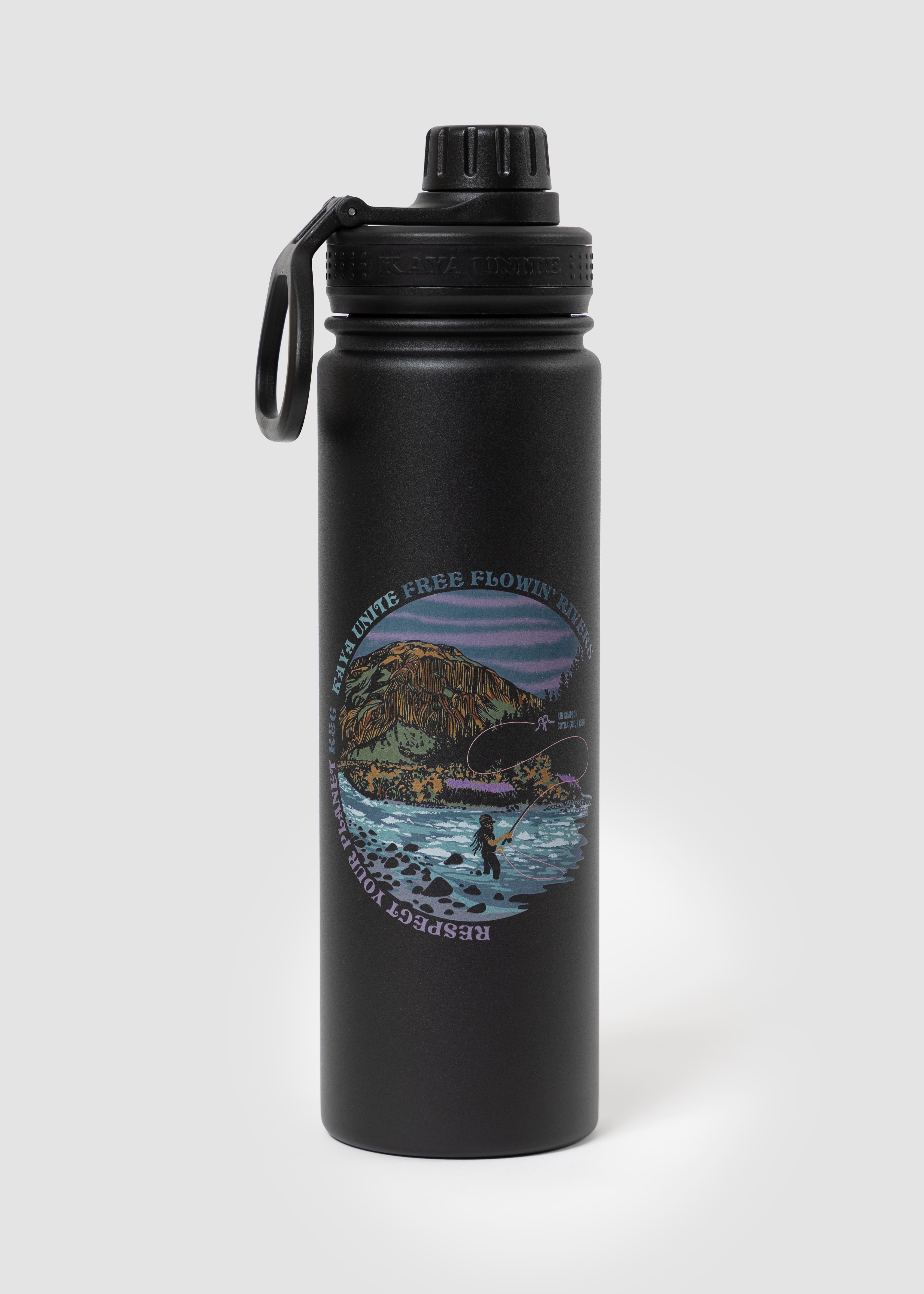 Botella Térmica Acero Simpson 650Ml - Gris