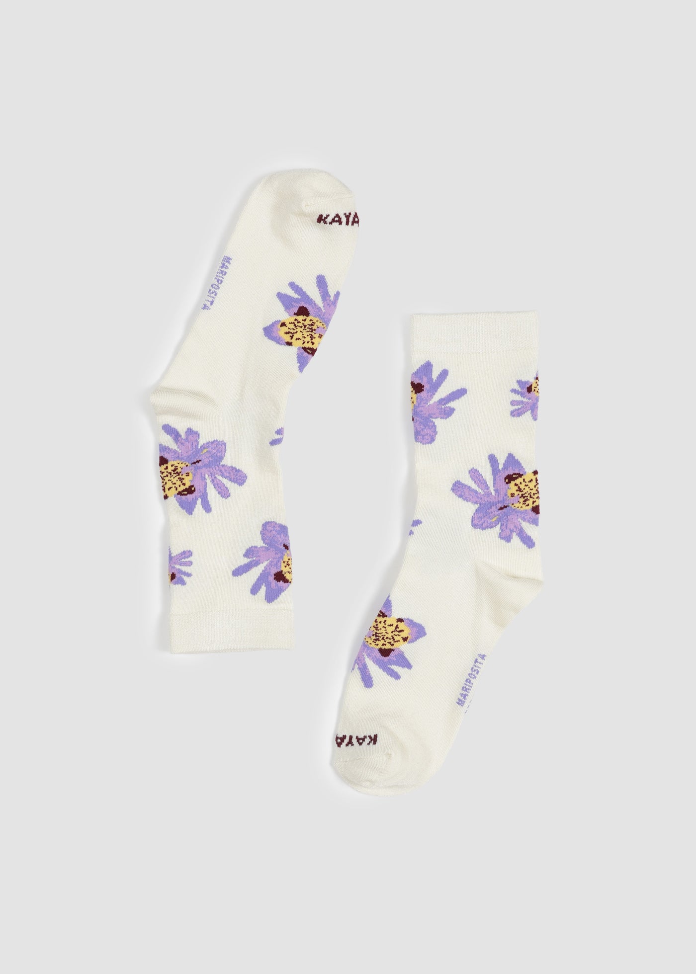 Calcetines Bamboo Daily Mariposita Mujer - Sand
