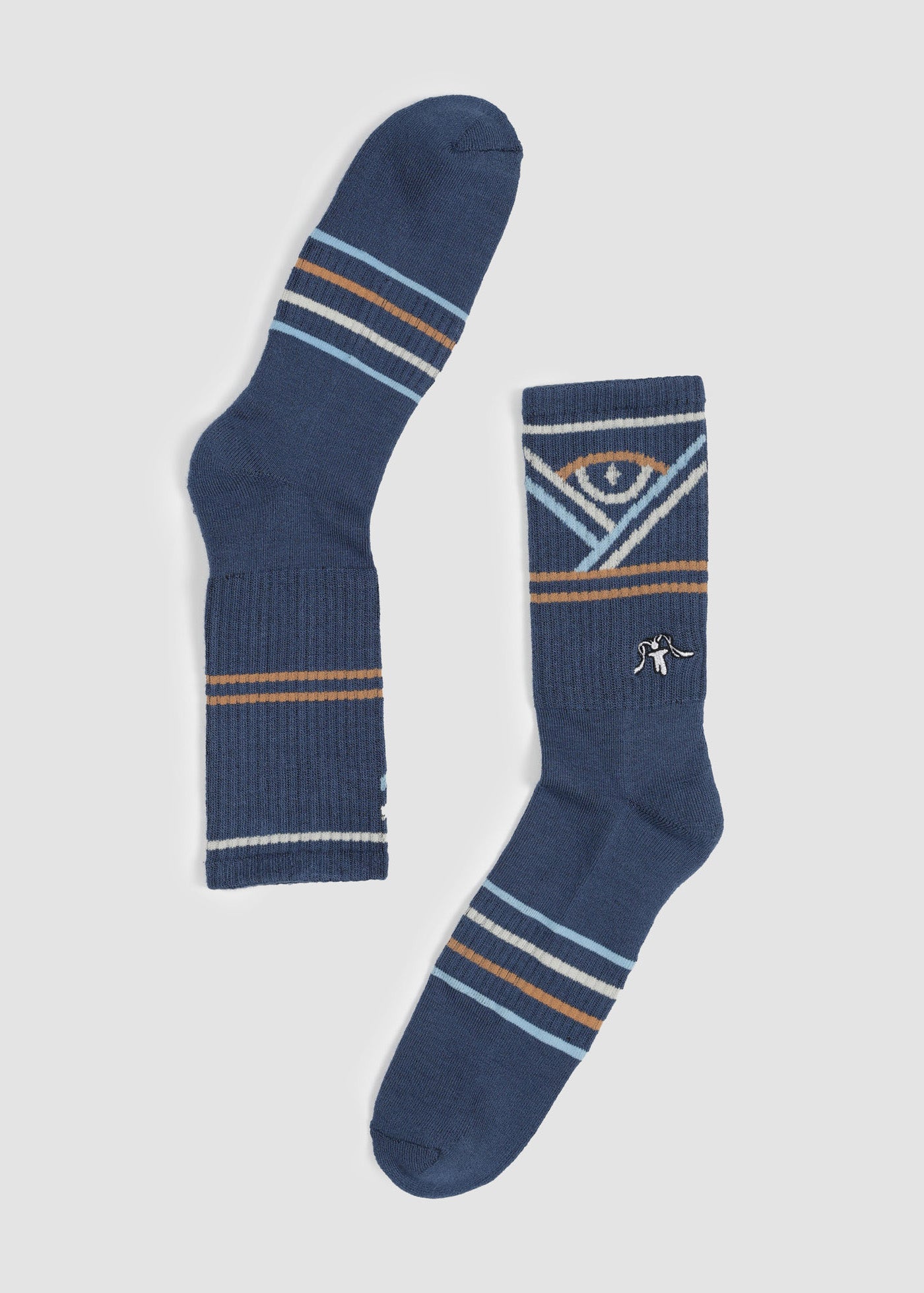 Calcetines Bamboo Sport Eyes Hombre - Azul