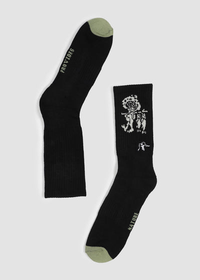 Calcetines Bamboo Sport Nature Hombre - Negro