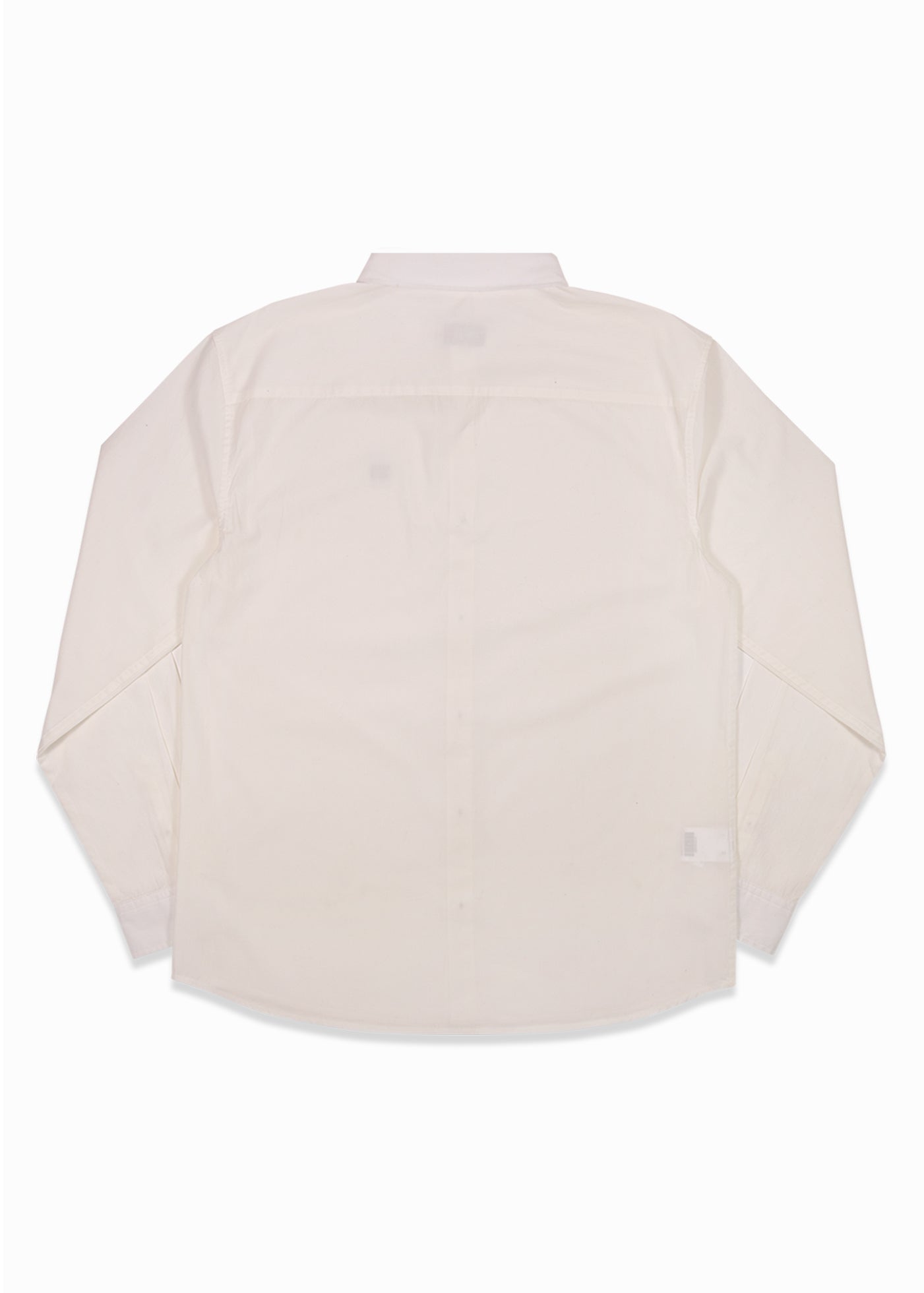 Camisa Clásica Manga Larga Algodón Hombre - Crema Light Gray