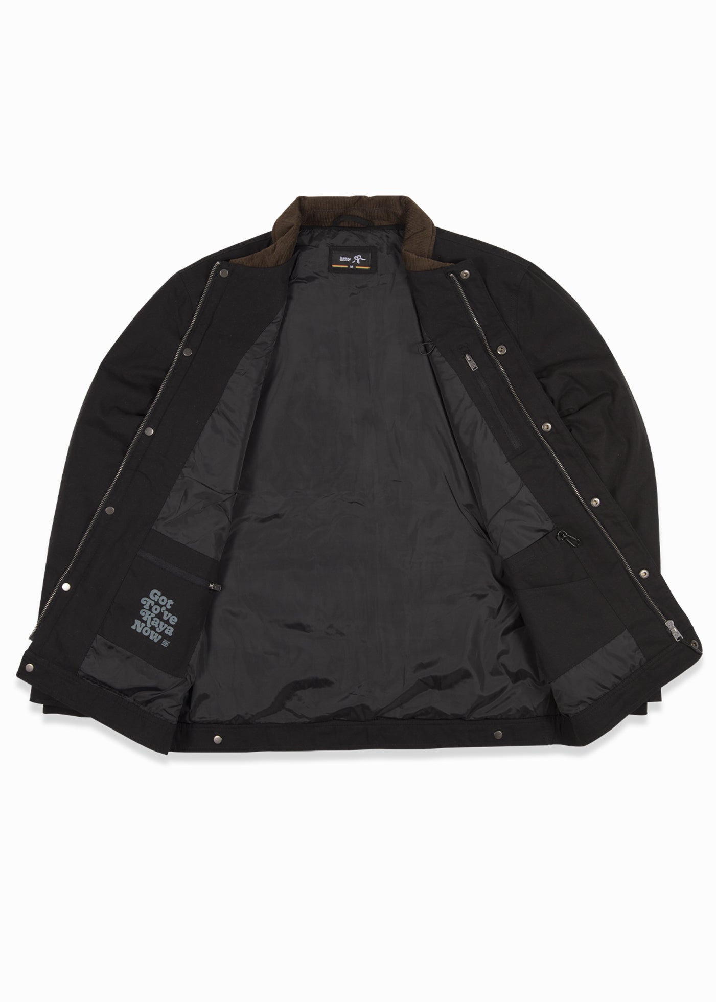 Chaqueta Clásica Chooper Hombre - Negra Dark Slate Gray