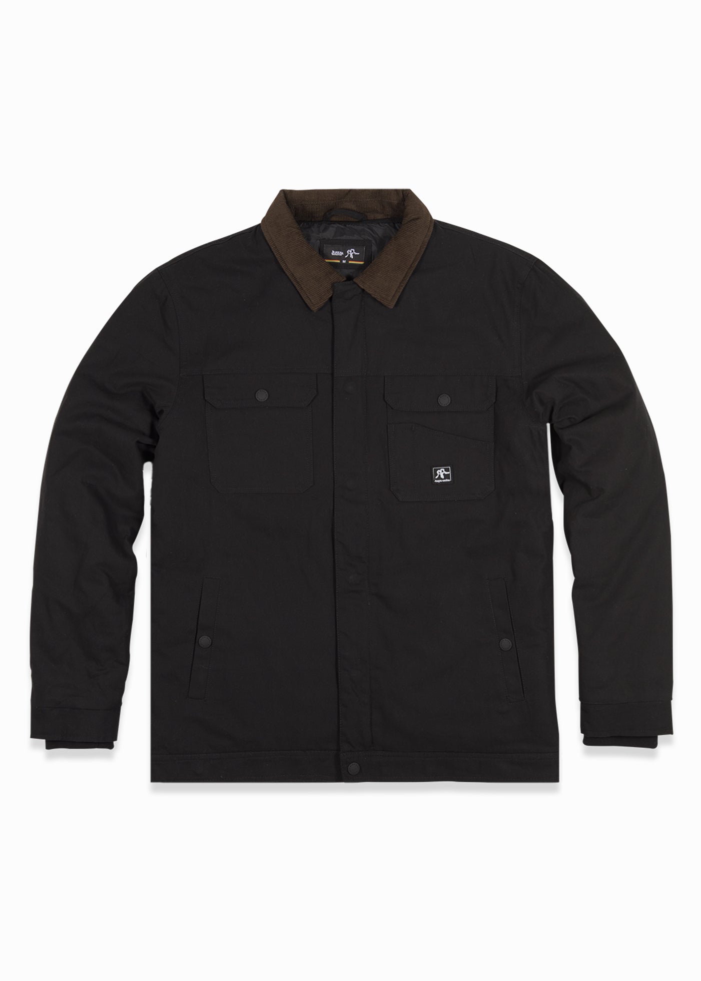 Chaqueta Clásica Chooper Hombre - Negra Dark Slate Gray