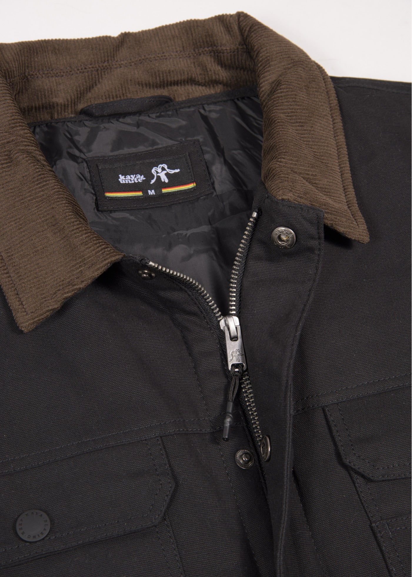 Chaqueta Clásica Chooper Hombre - Negra Dark Slate Gray