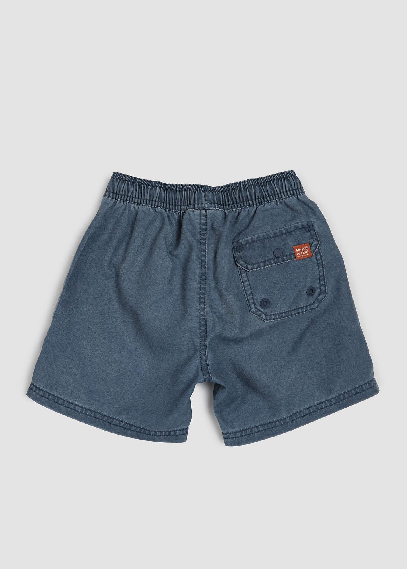 Traje de Baño Short Volley Nylon Niños Dark Slate Gray