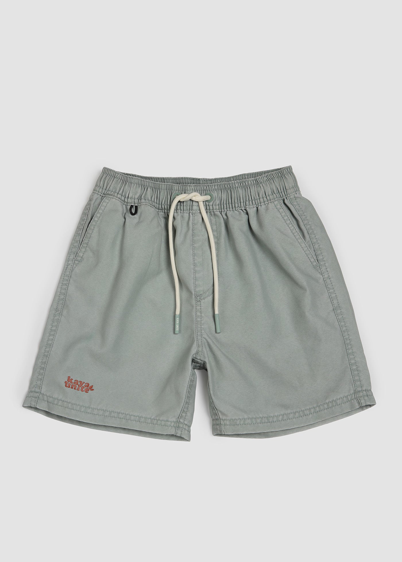 Traje de Baño Short Volley Nylon Niños Dark Gray
