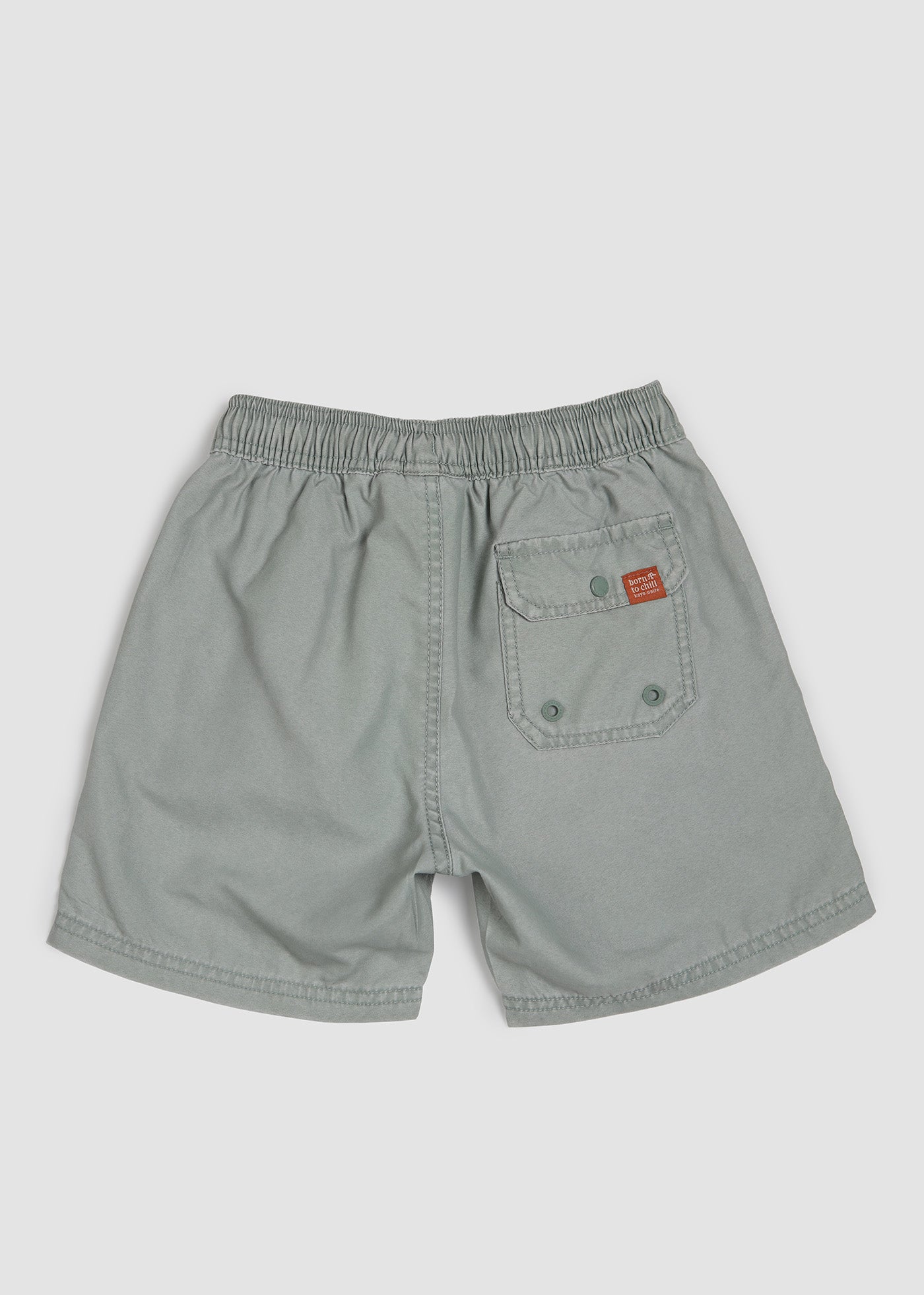 Traje de Baño Short Volley Nylon Niños Dark Gray