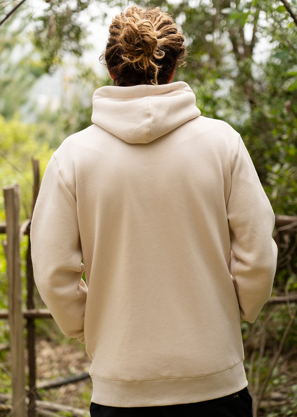 Polerón Con Cierre Algodón Kaya Hombre - Bone Rosy Brown