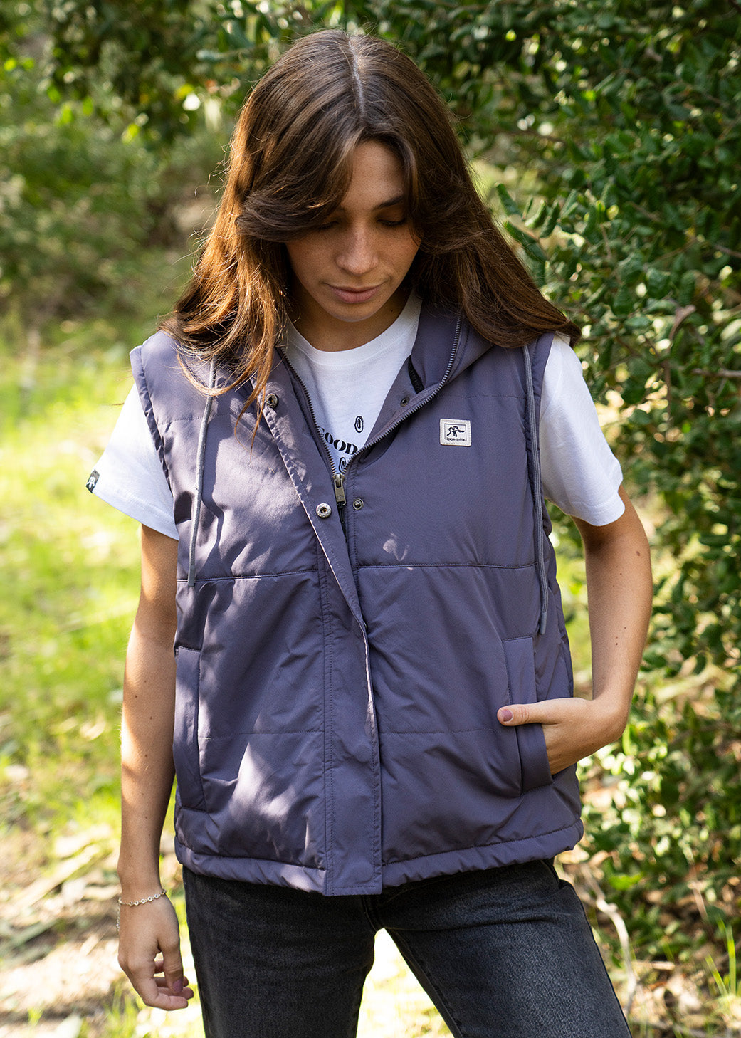Chaqueta Mujer 2 en 1 Tara - Malva