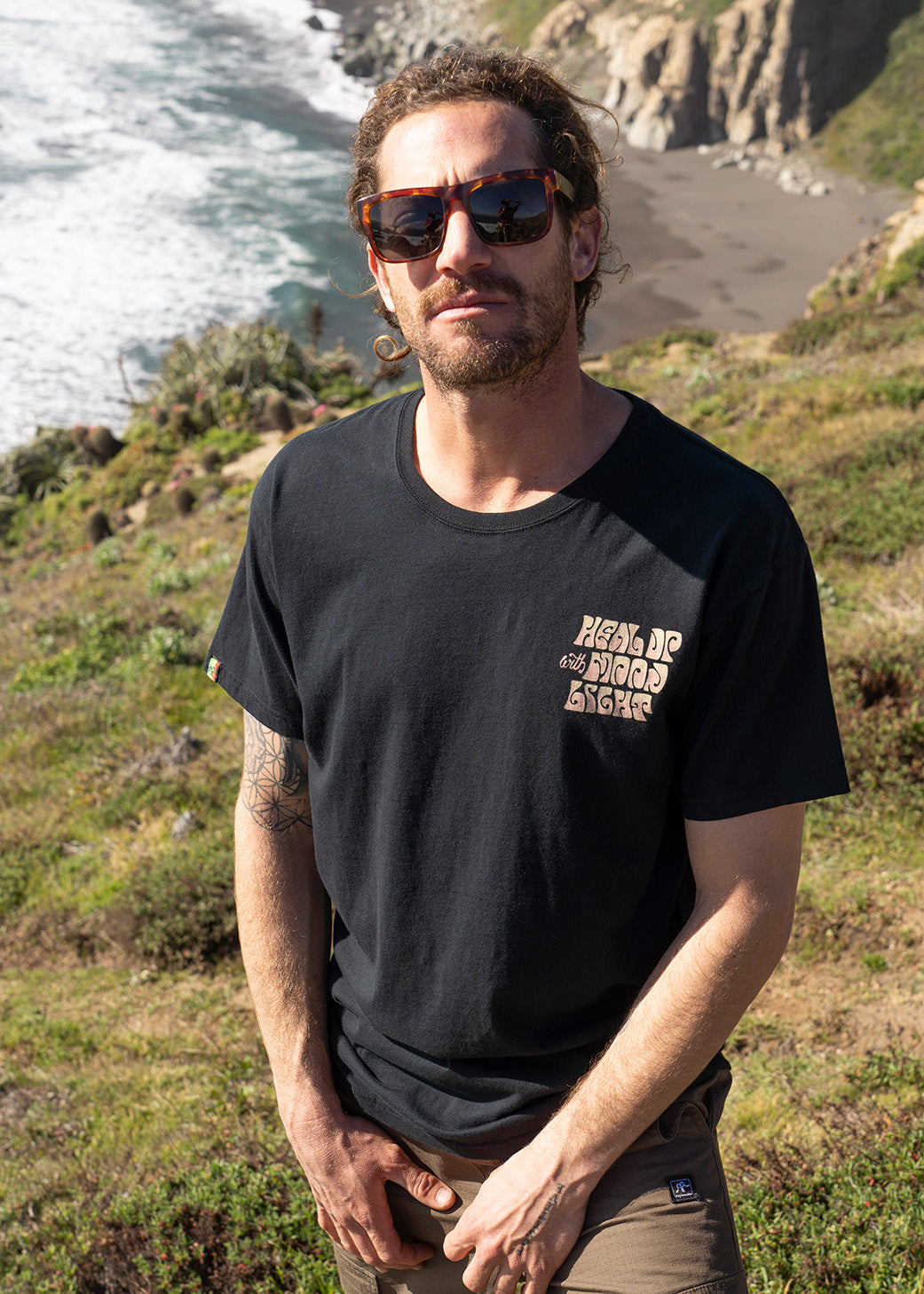 Polera Just4 Black Black