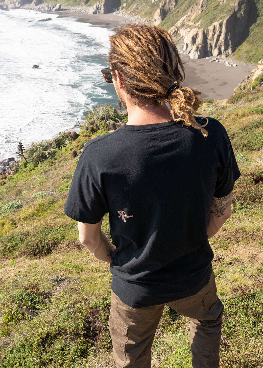 Polera Just4 Black Black