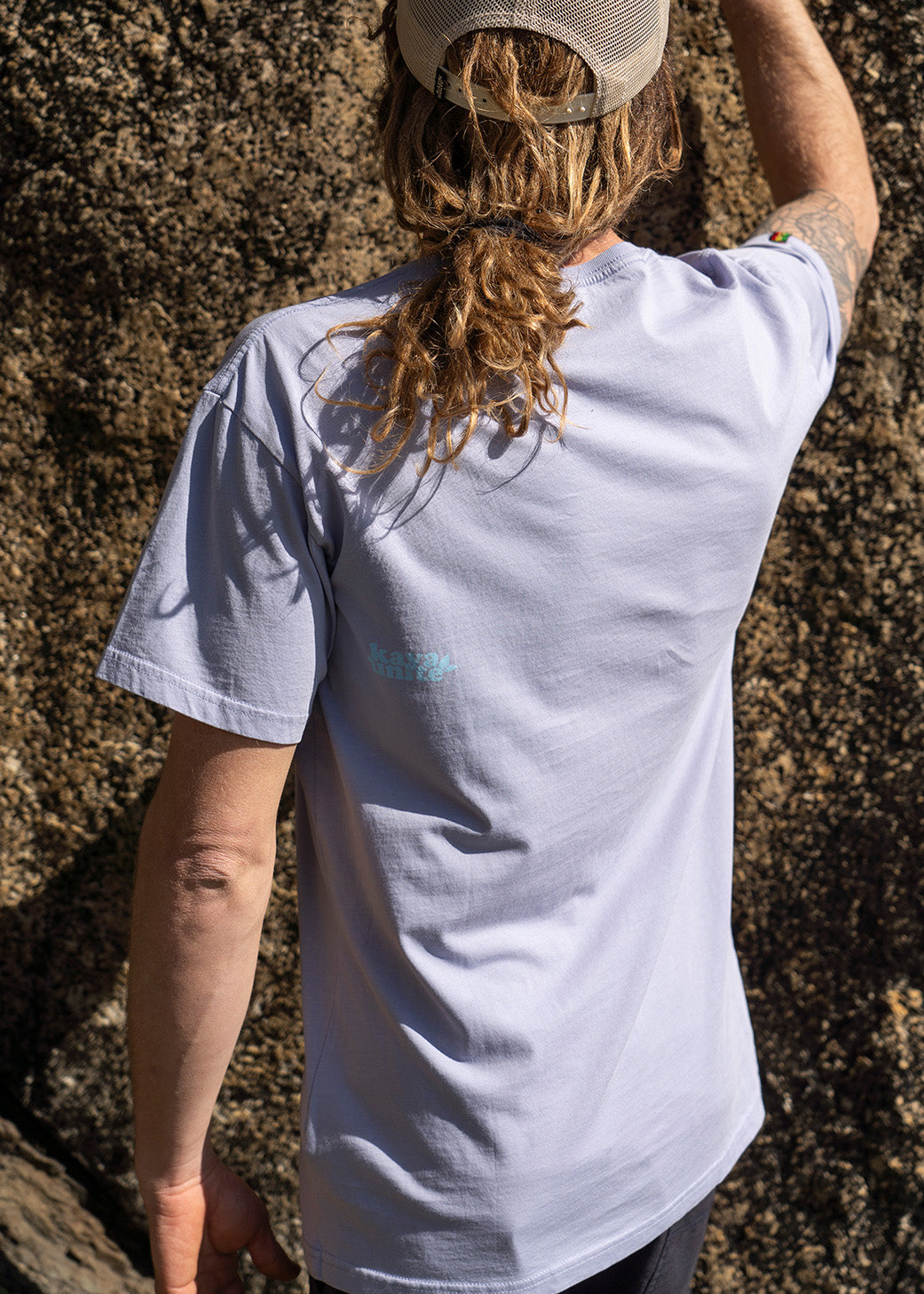 Polera Orgánica Aqua Purple