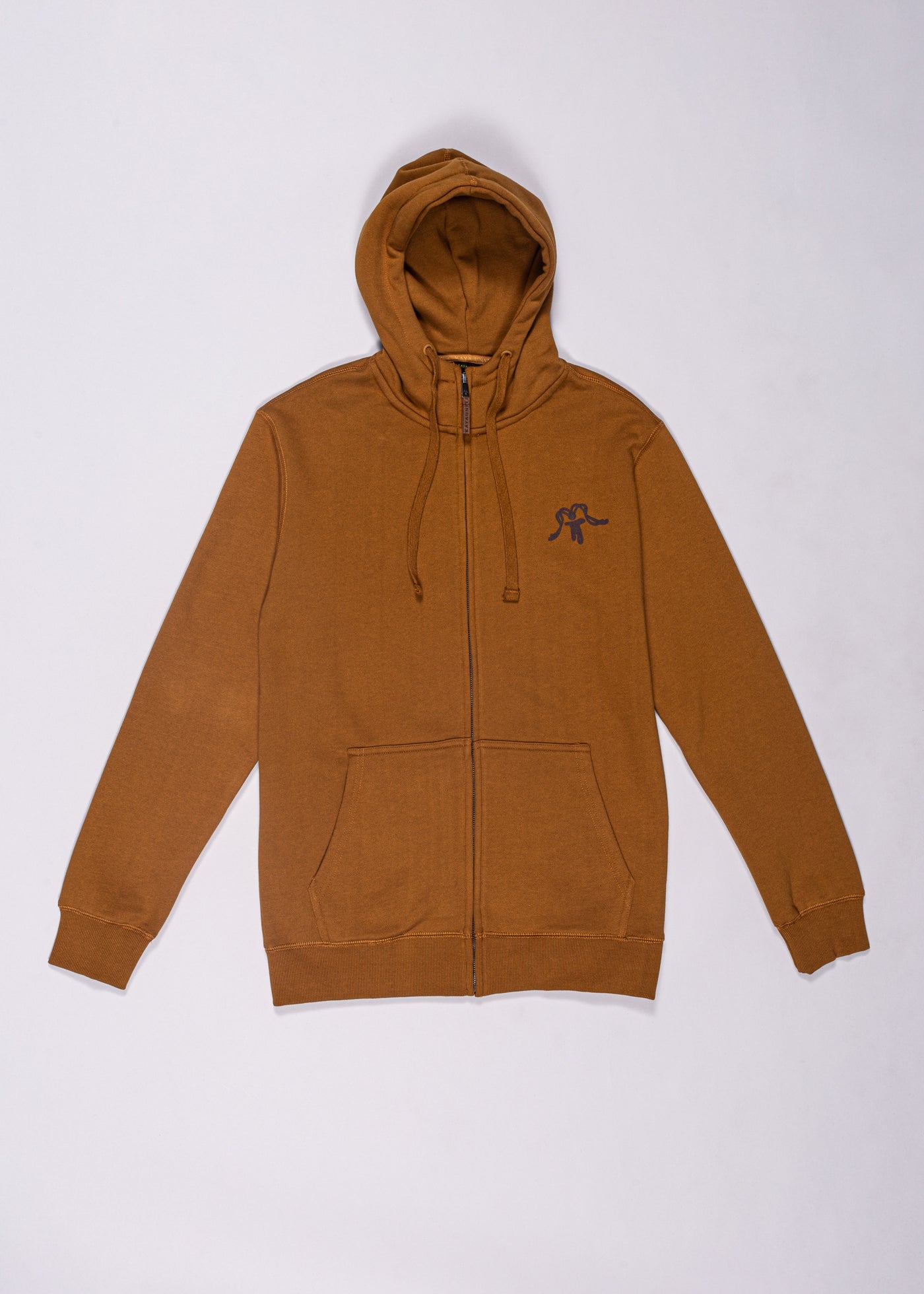 Polerón Full Zip Classy Camel