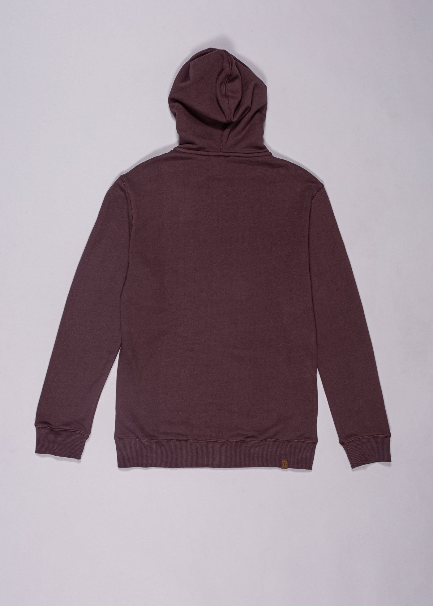 Polerón Full Zip Classy Bordo